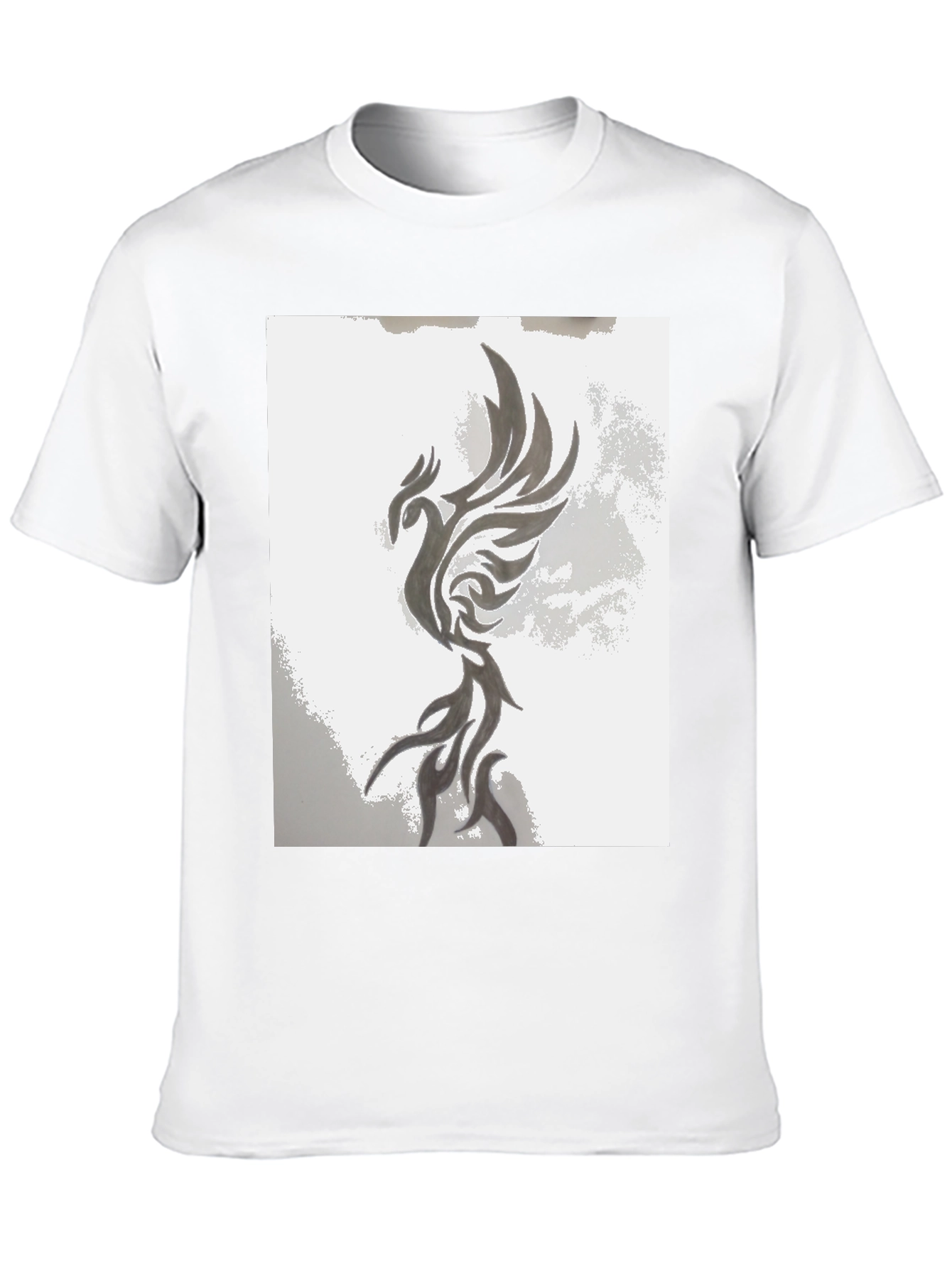 Black Phoenix Graphic Tee - Unique Design, Comfortable Fit view 10