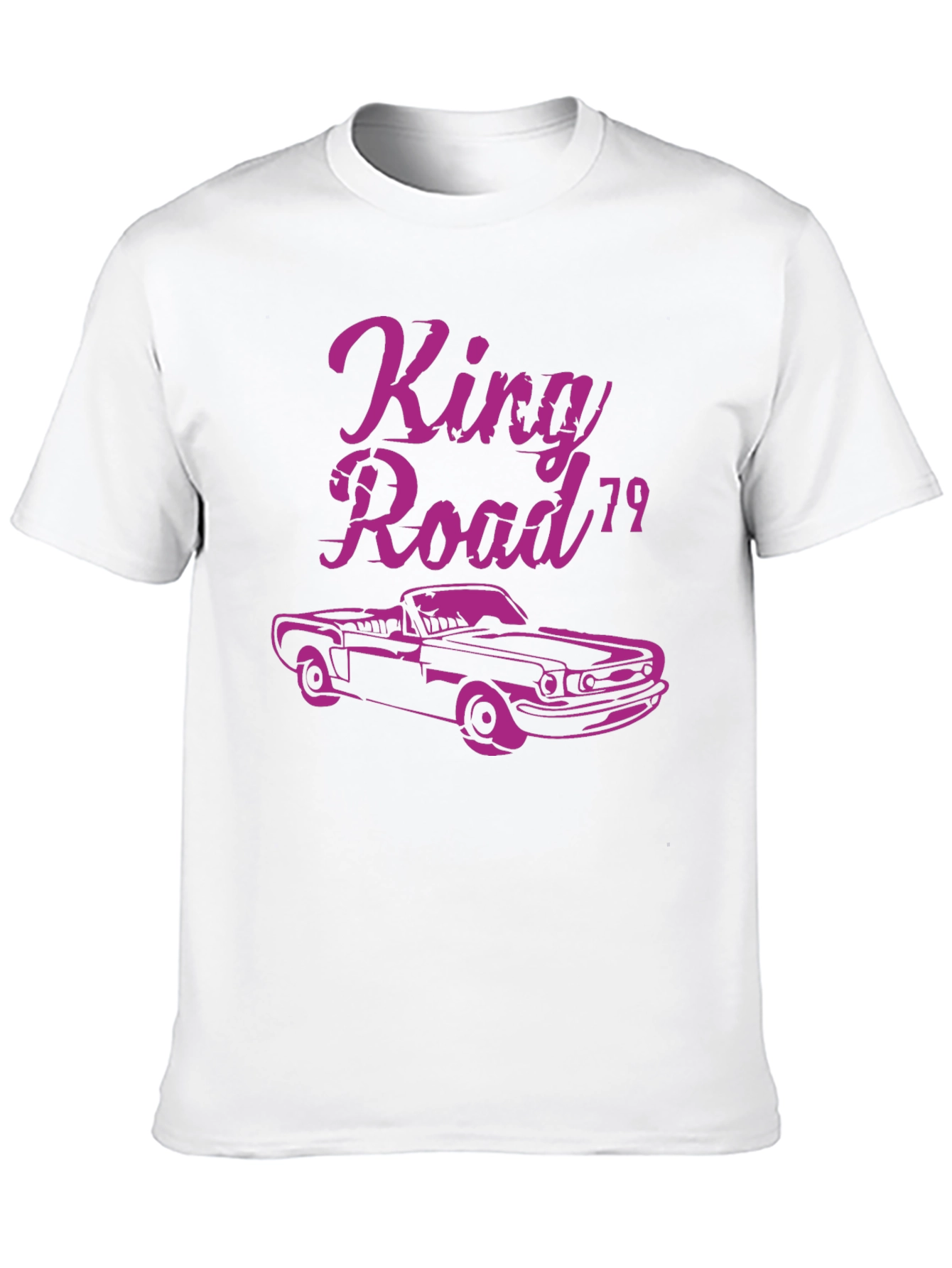 Black King Road '79 Car Graphic T-Shirt view 10