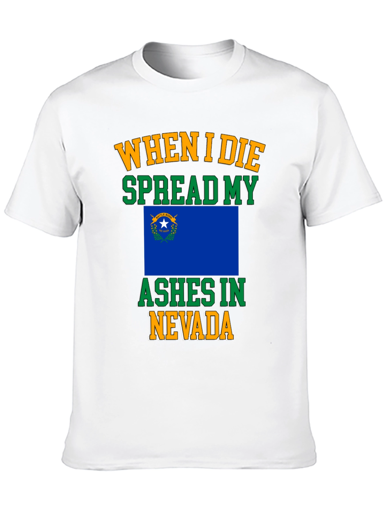 Black Nevada Ashes T-Shirt view 10