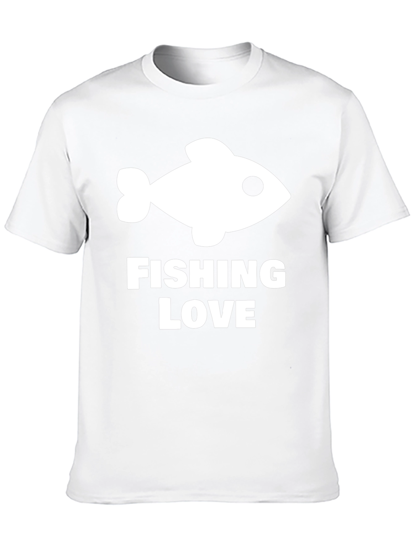 Fishing Love Black Graphic T-Shirt - 10