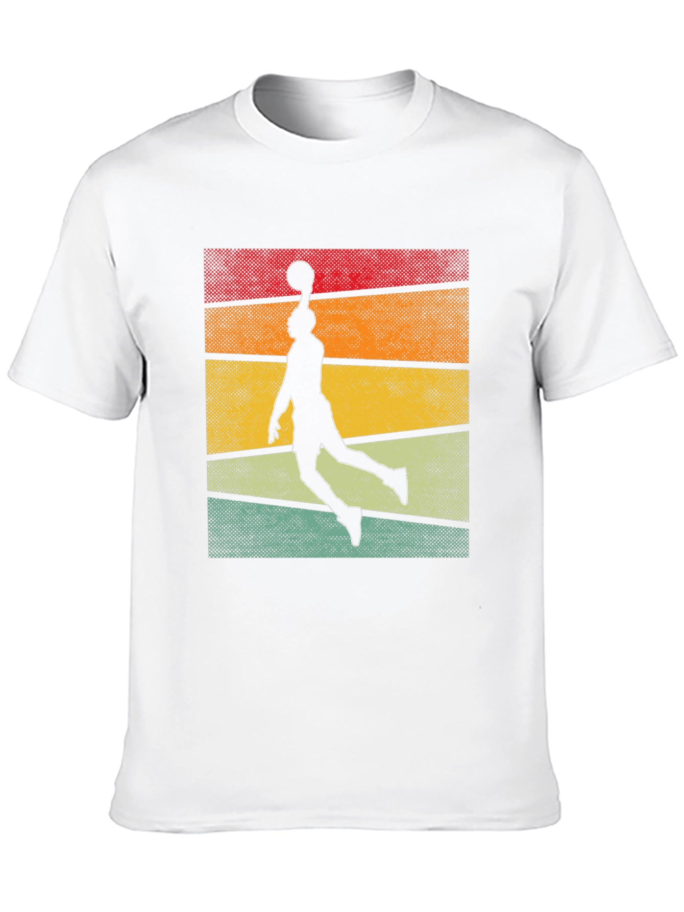 Black Vintage Basketball Player Graphic Tee view 10