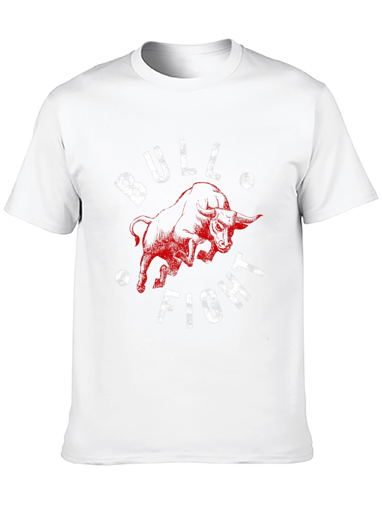 Black Bull Fight Graphic Tee - Bold & Unique Black T-Shirt view 10