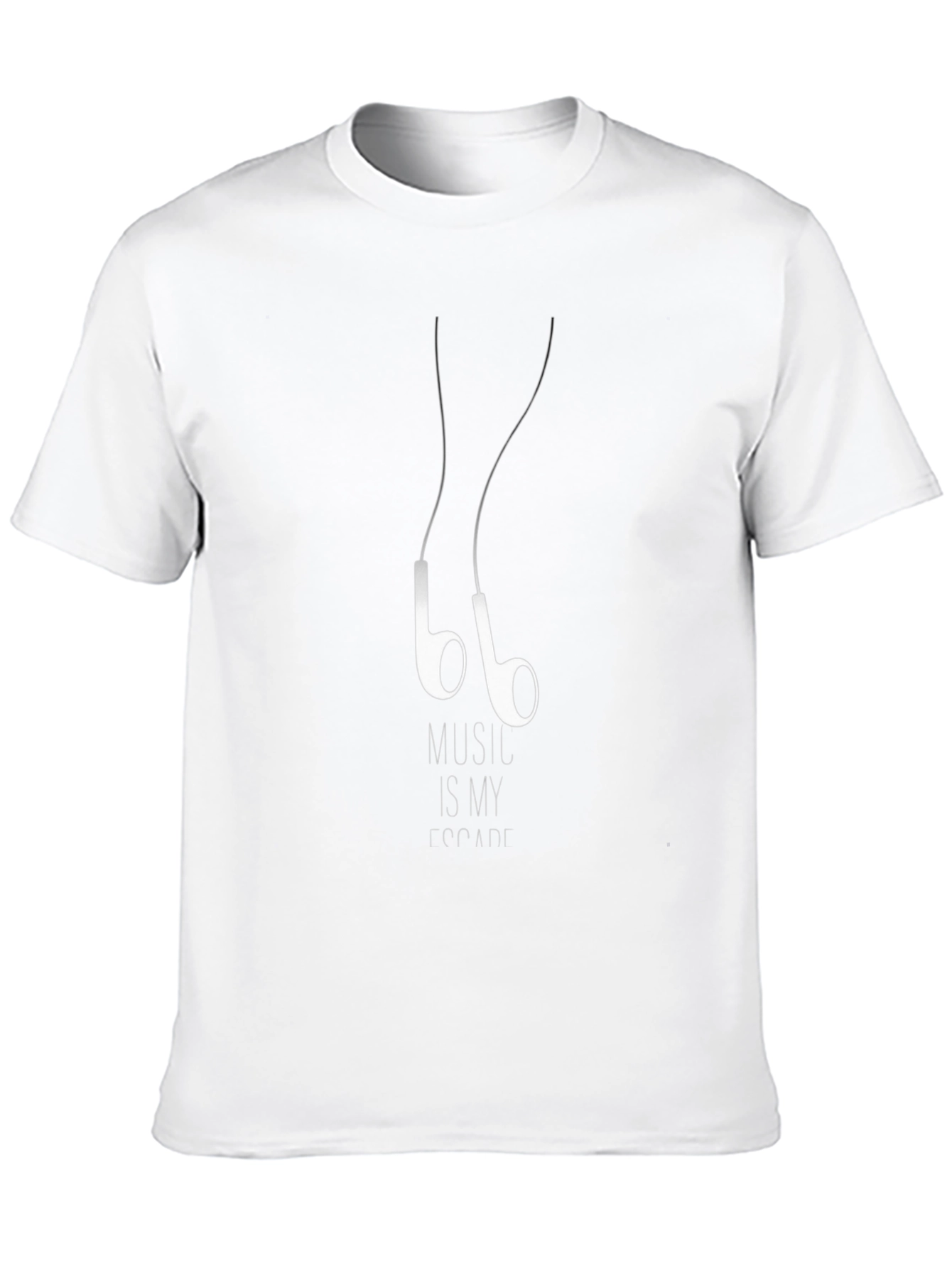 Black Music Is My Escape Graphic Tee view 10