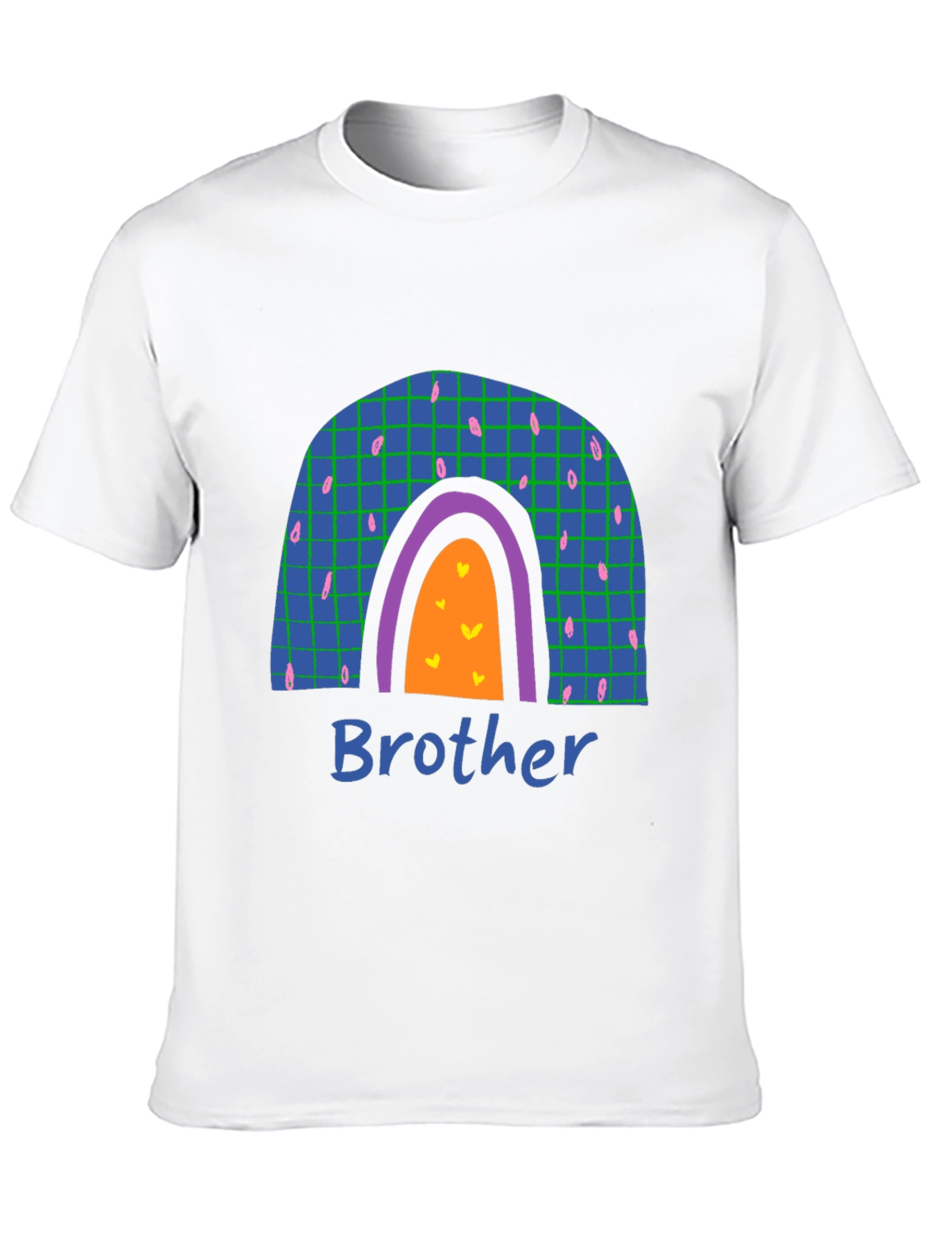 Black Brother Rainbow Graphic T-Shirt view 10