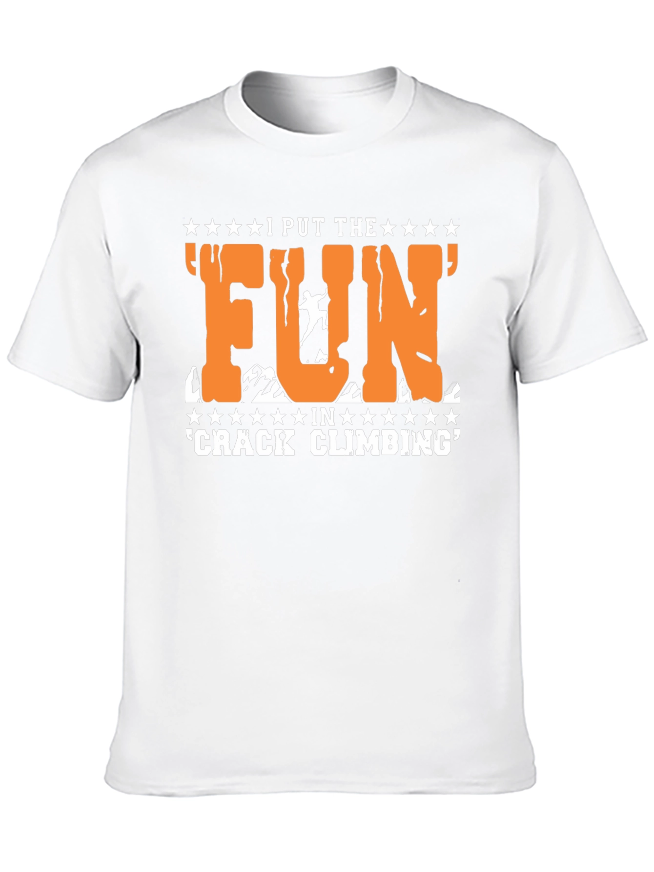 Crack Climbing Fun T-Shirt - Mountain Adventure Tee - 10
