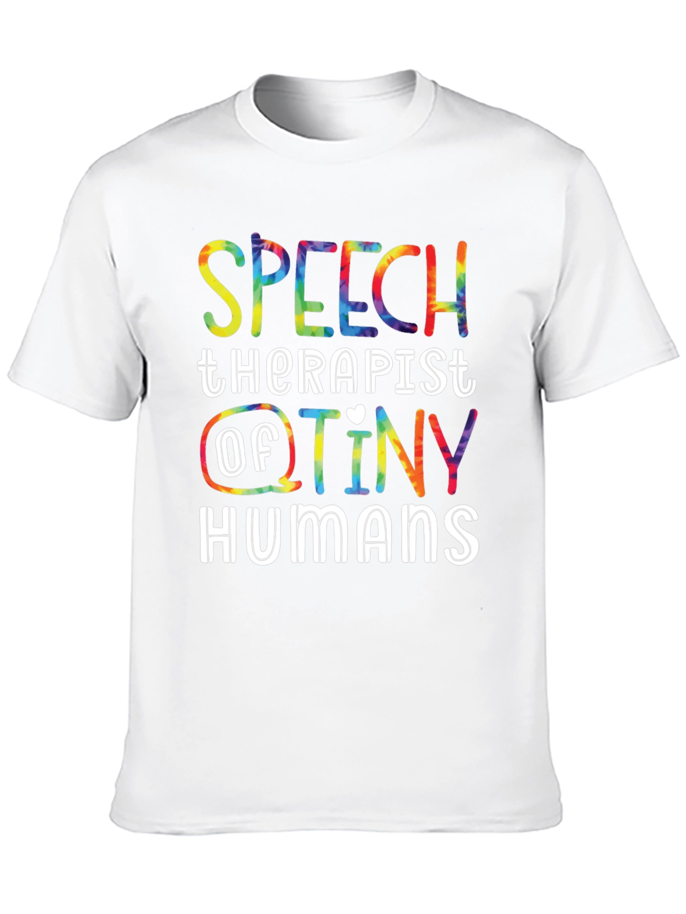 Black Speech Therapist Tiny Humans T-Shirt view 10