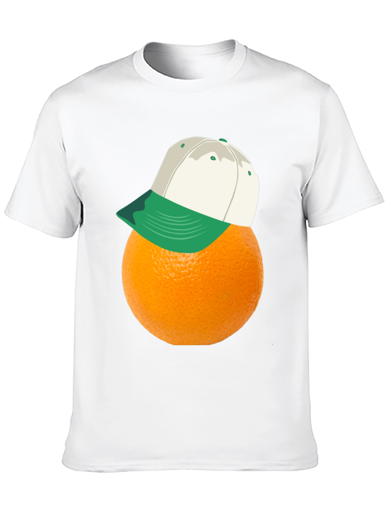 Black Orange You Glad It's Here? Funny T-Shirt view 10