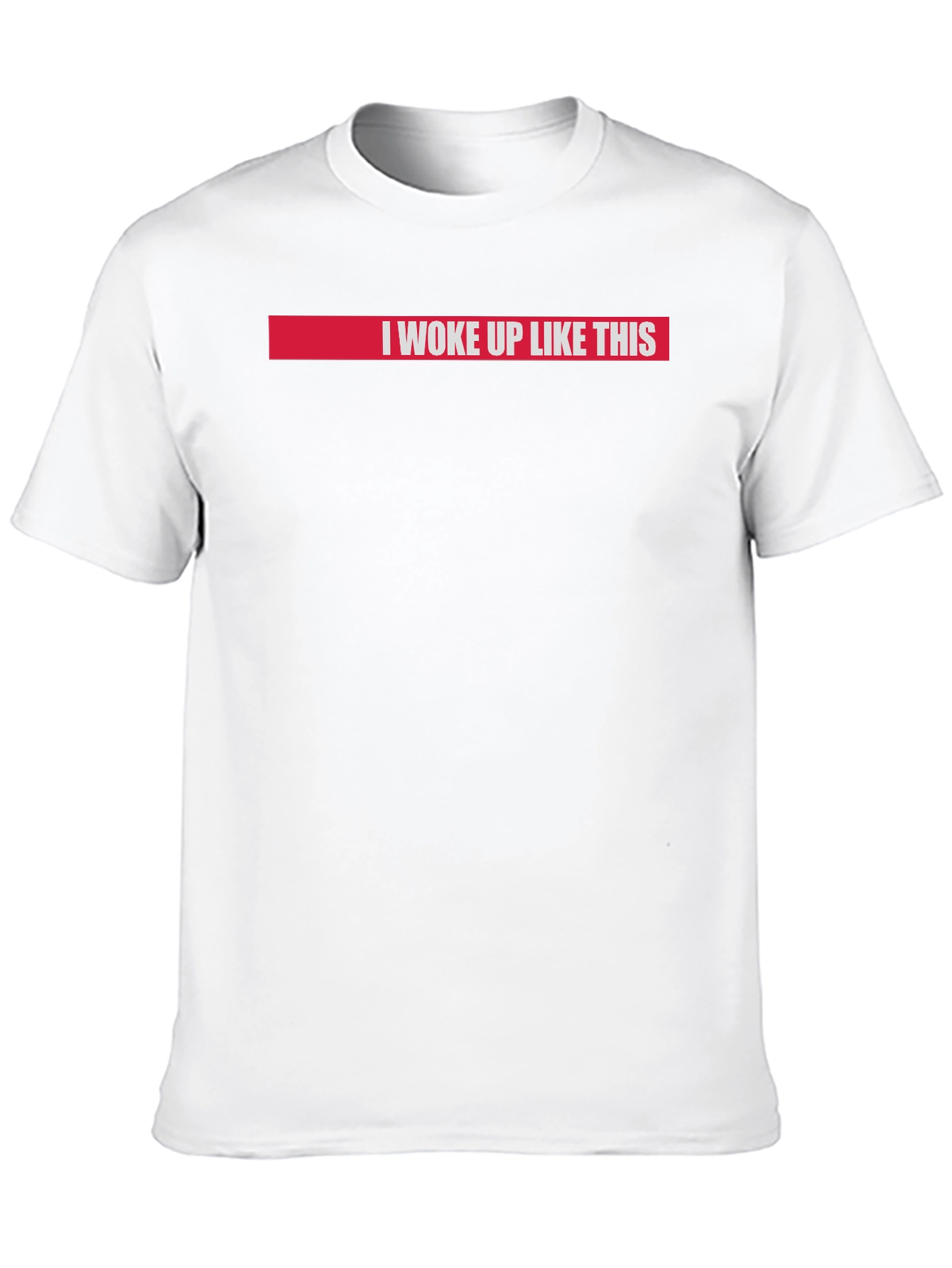 Black I Woke Up Like This T-Shirt - Funny Slogan Tee view 10