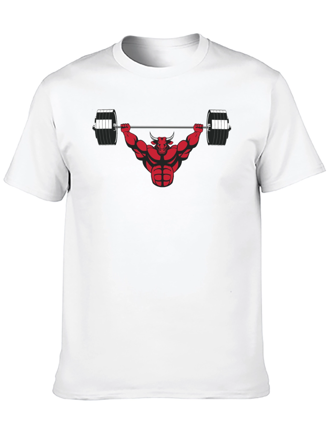 Black Bull Gym Weightlifting Graphic Tee view 10