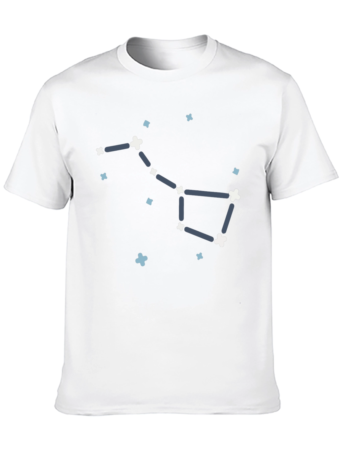 Black Ursa Major Constellation Graphic Tee view 10