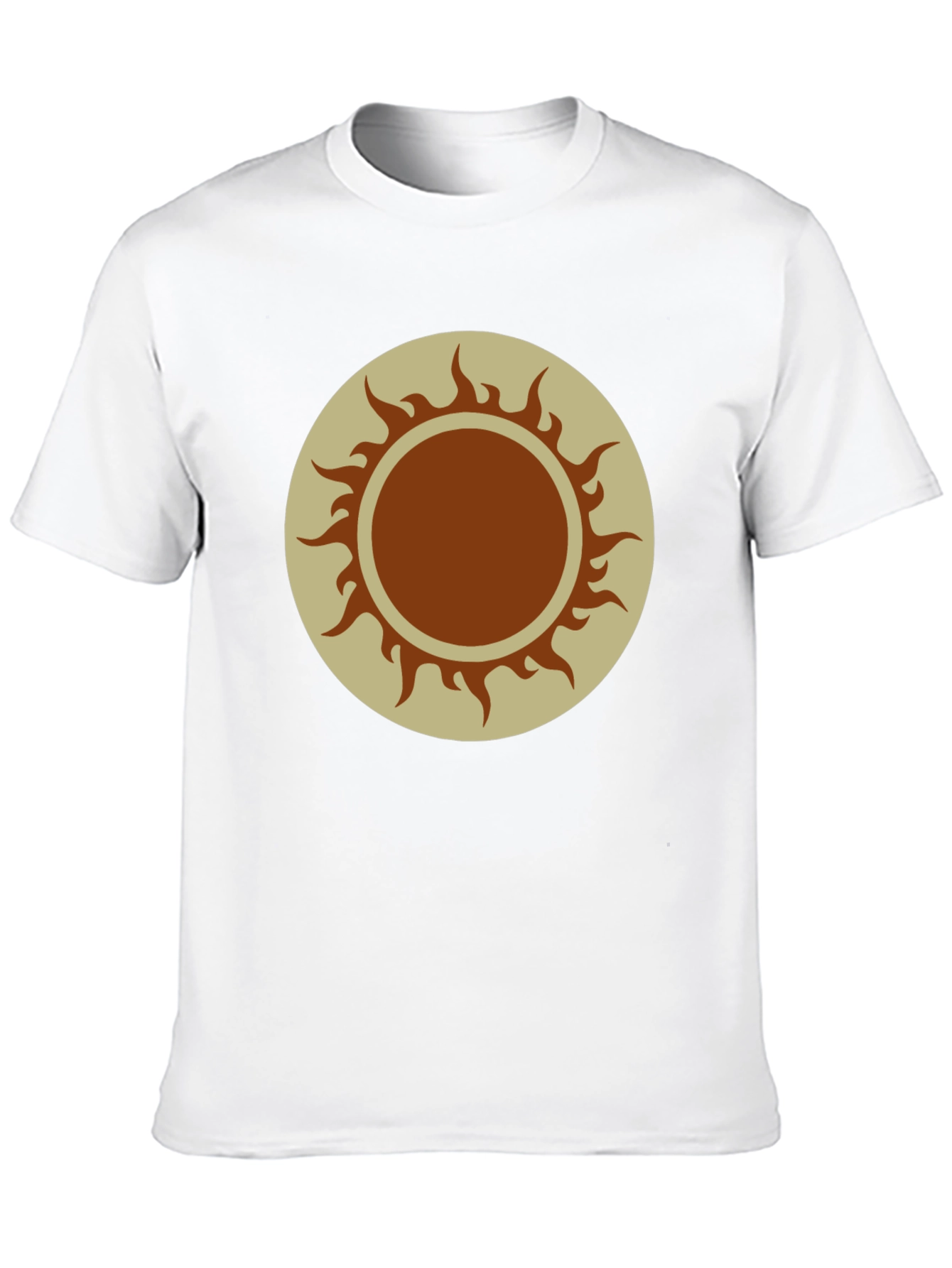 Black Sun Graphic Tee - Black Cotton Blend view 10