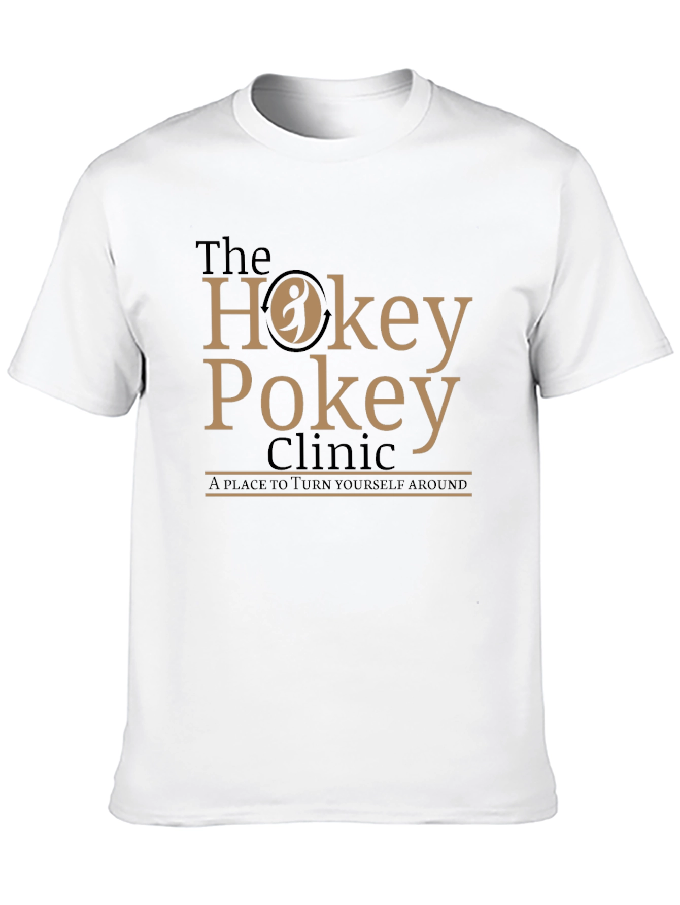 Black The Hokey Pokey Clinic T-Shirt - 'Turn Yourself Around' view 10