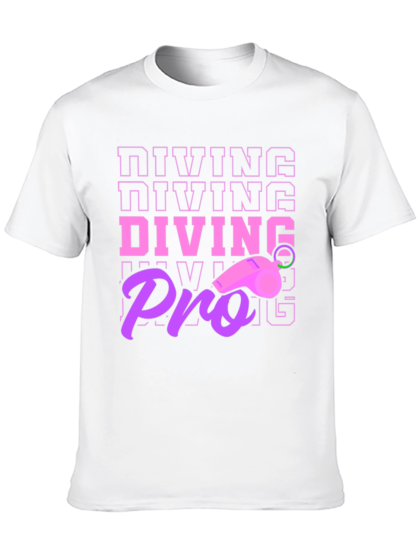 Black Diving Pro T-Shirt - Unique Design view 10