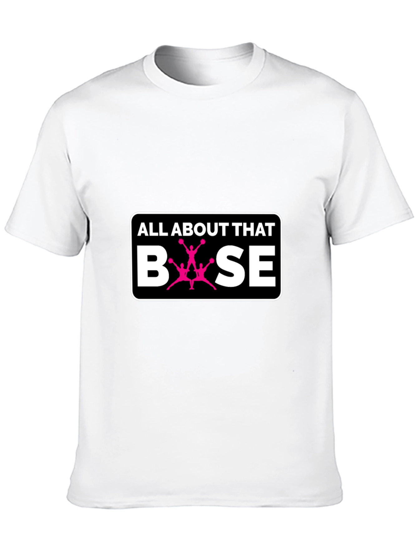Black All About That Base Cheer T-Shirt view 10