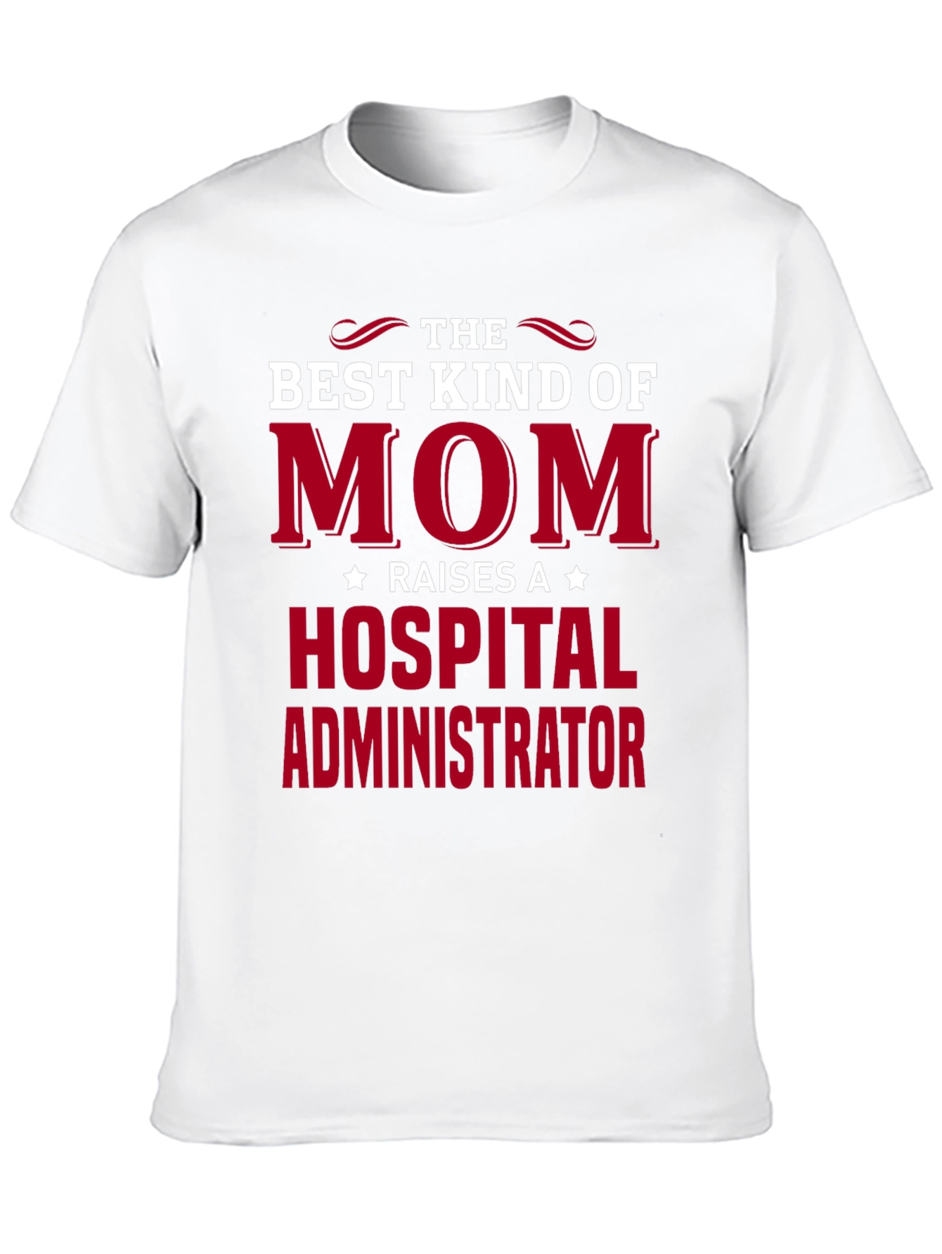 Black Best Mom Raises Hospital Administrator T-Shirt view 10