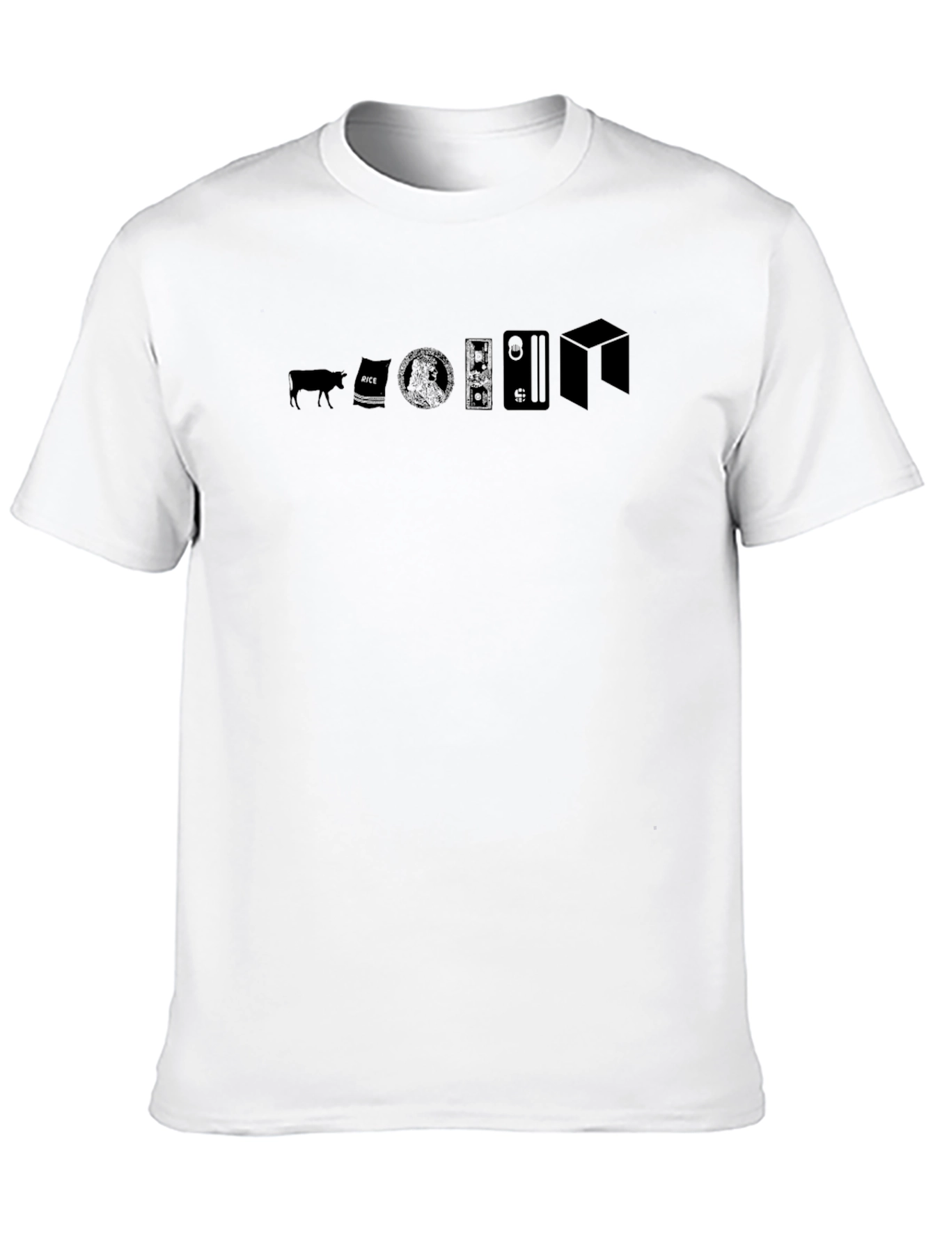 Evolution of Money Black T-Shirt - 10