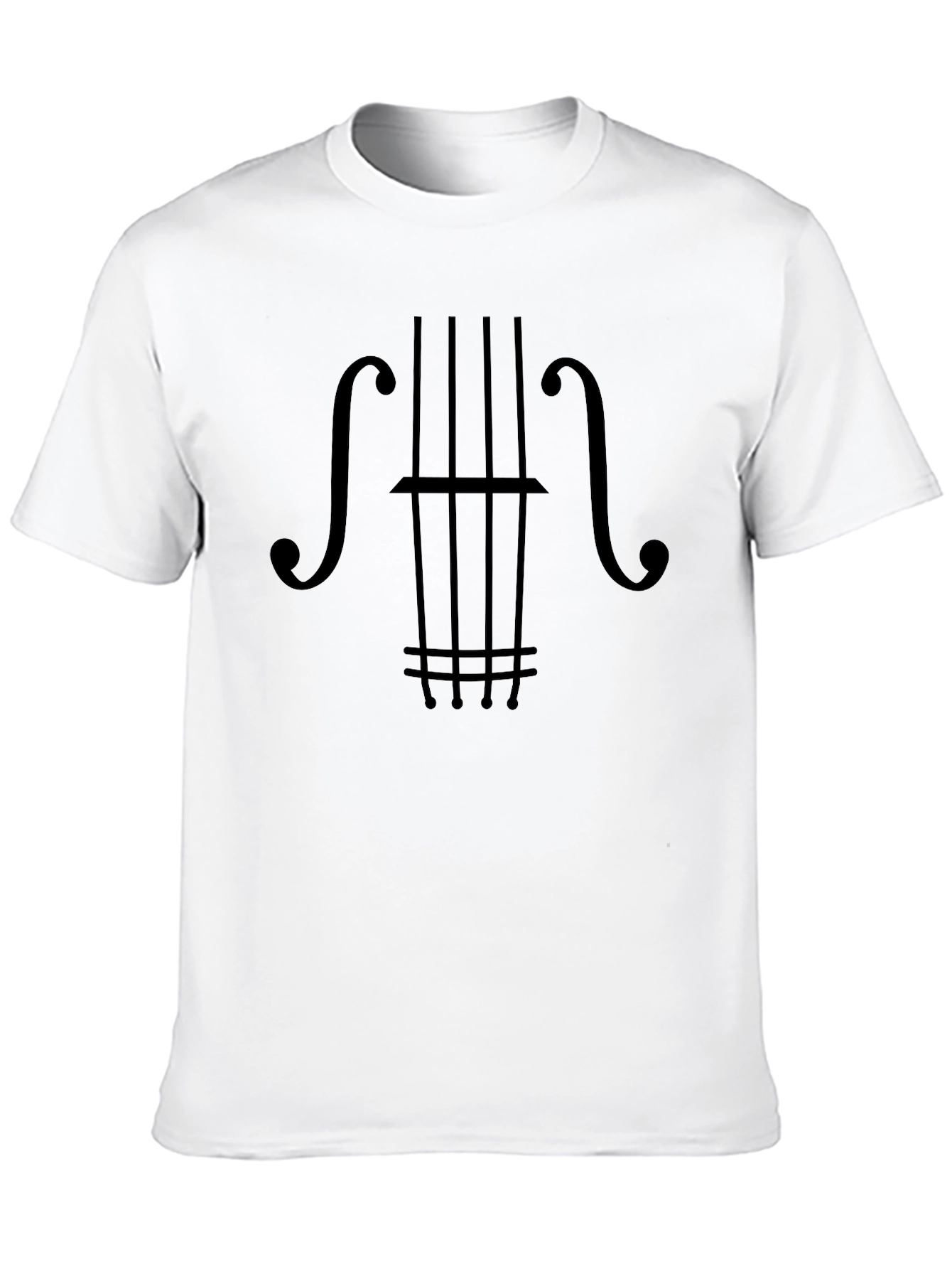 Black Bass Guitar Graphic Tee - Musician's Style view 10