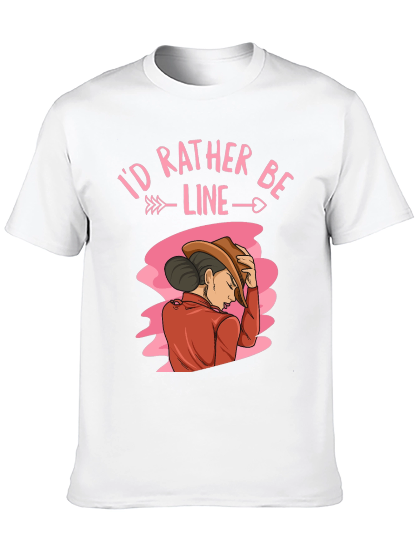 I'd Rather Be Line Dancing T-Shirt - 10