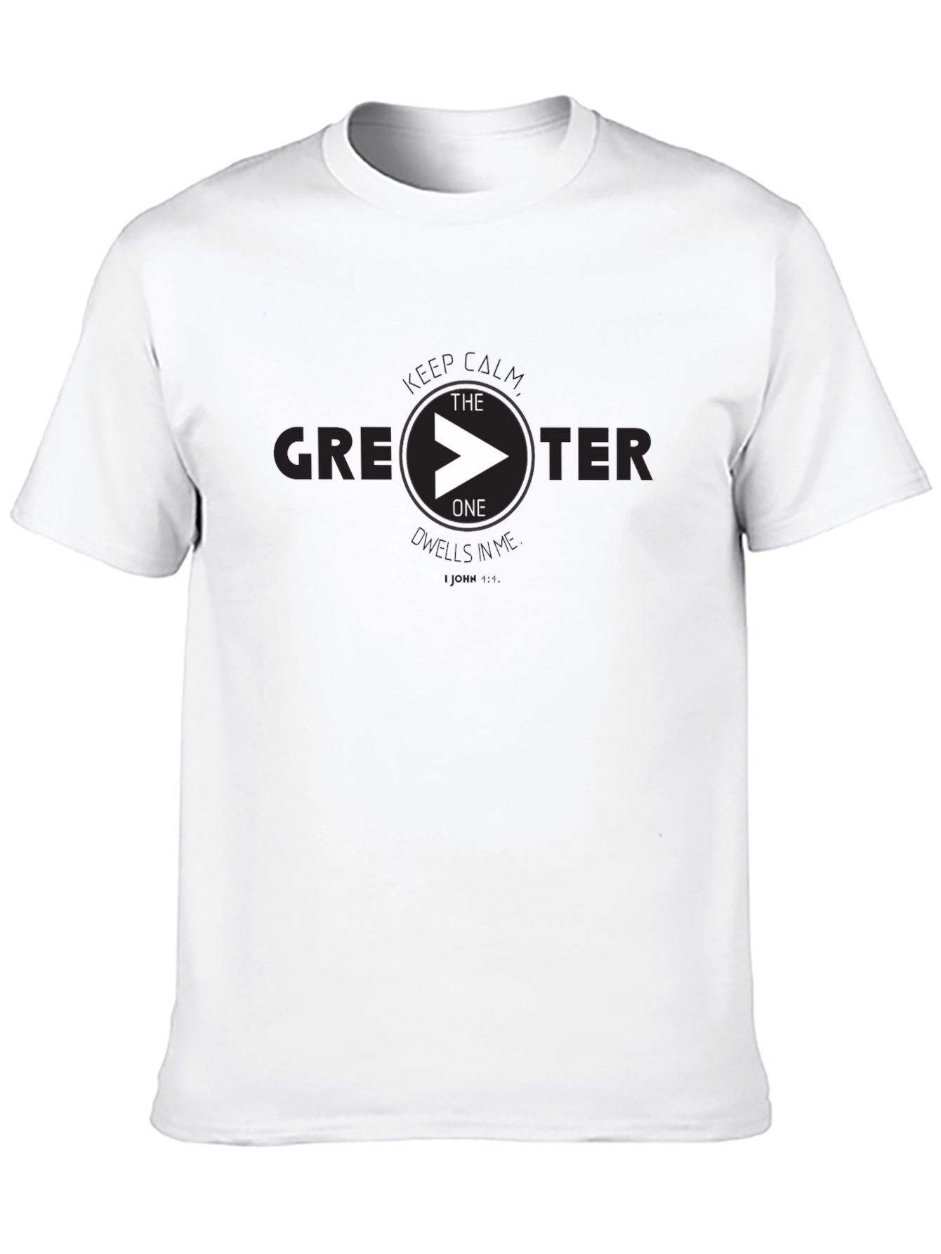 Black The Greater One Graphic Tee view 10