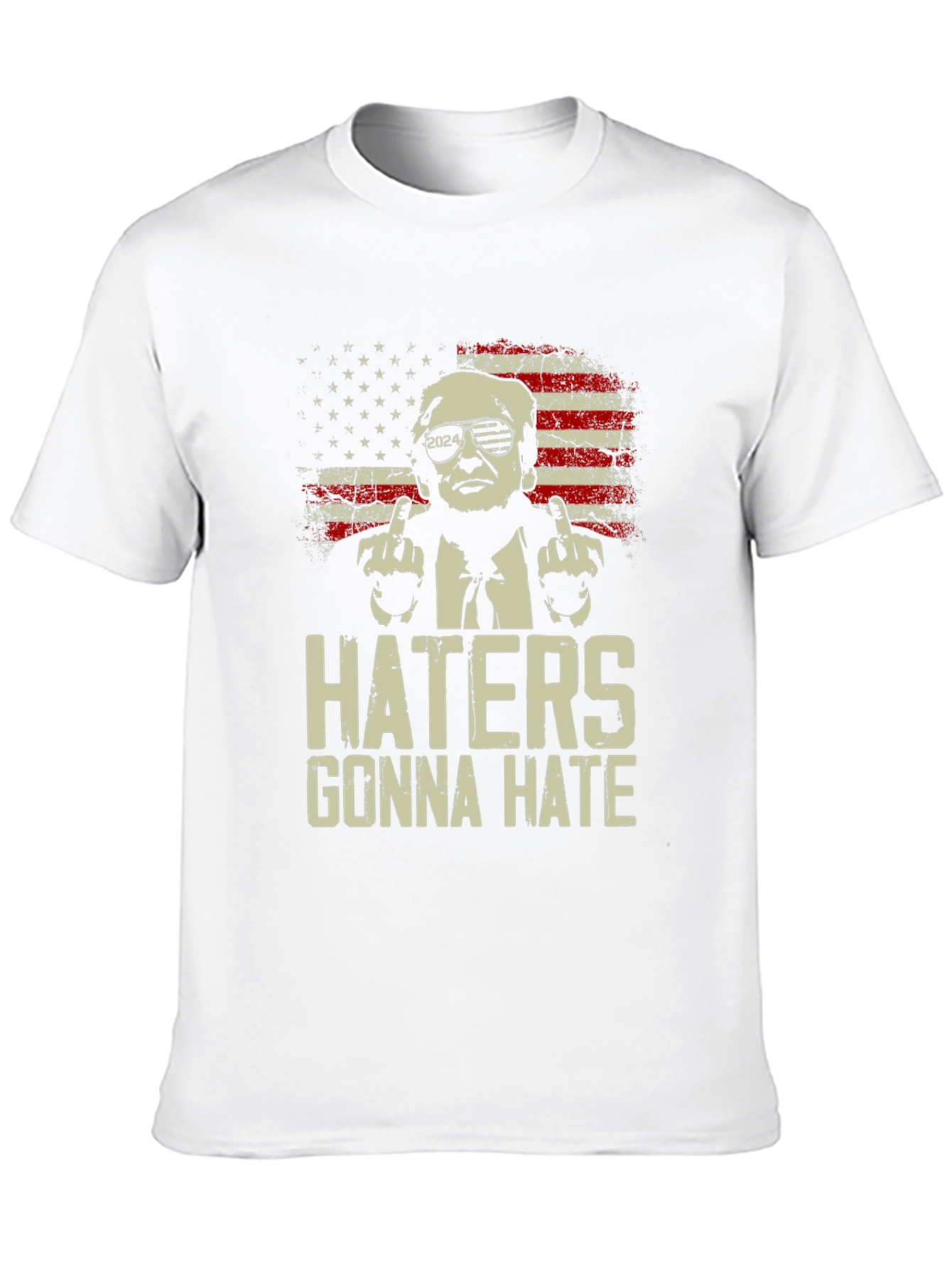 Haters Gonna Hate Trump 2024 T-Shirt - 10