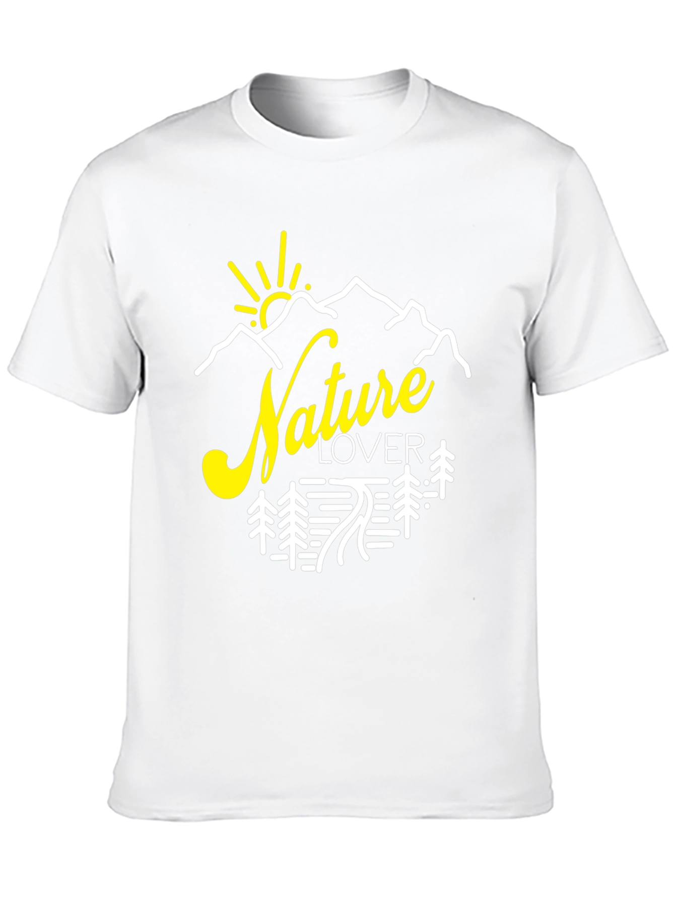 Black Nature Lover Graphic Tee | Outdoor Adventure Shirt view 10