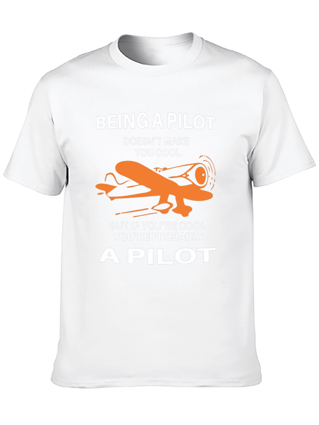 Black Cool Pilot T-Shirt - Pilot Humor Graphic Tee view 10