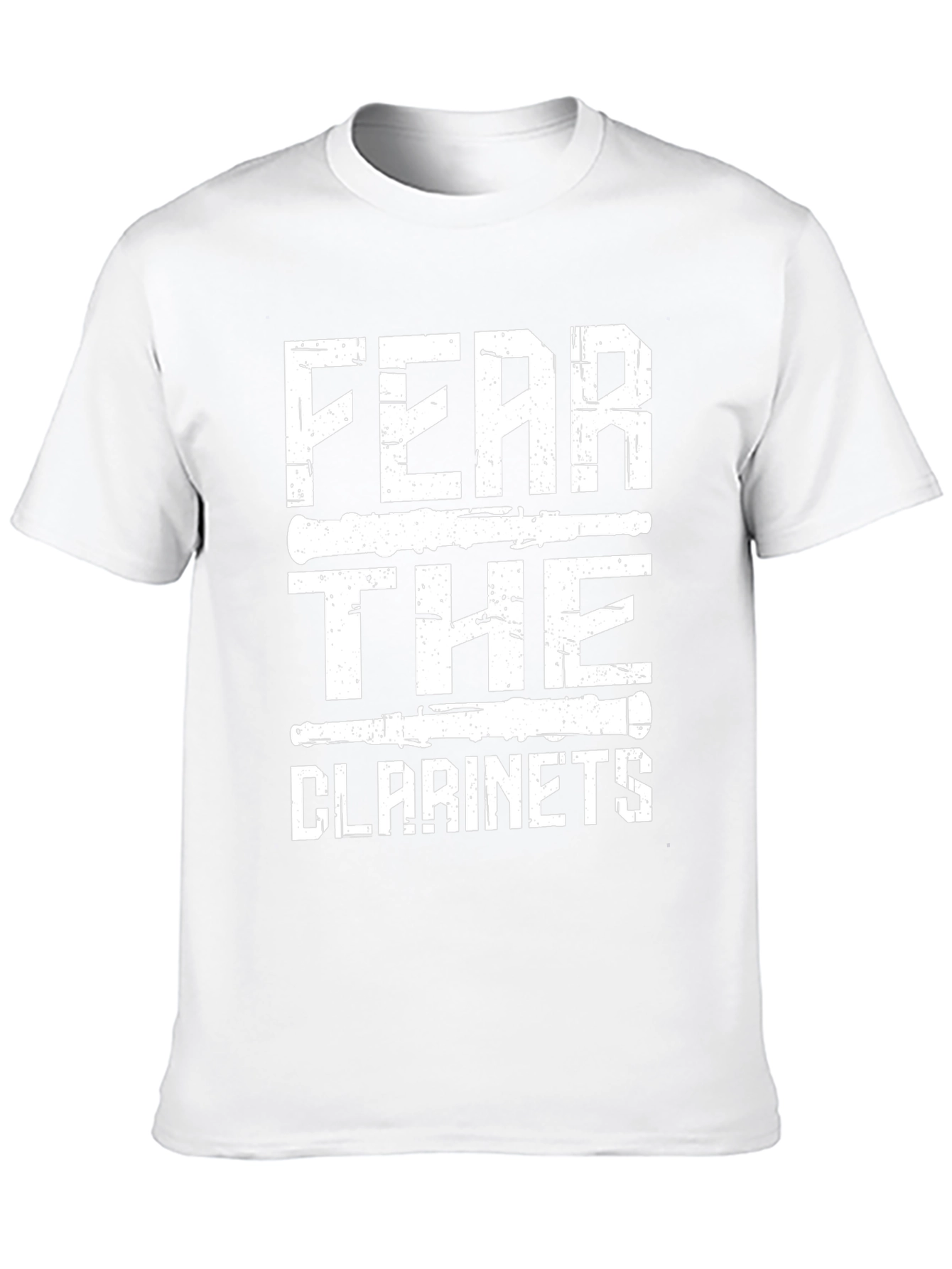 Black Fear the Clarinets Graphic Tee - Black view 10