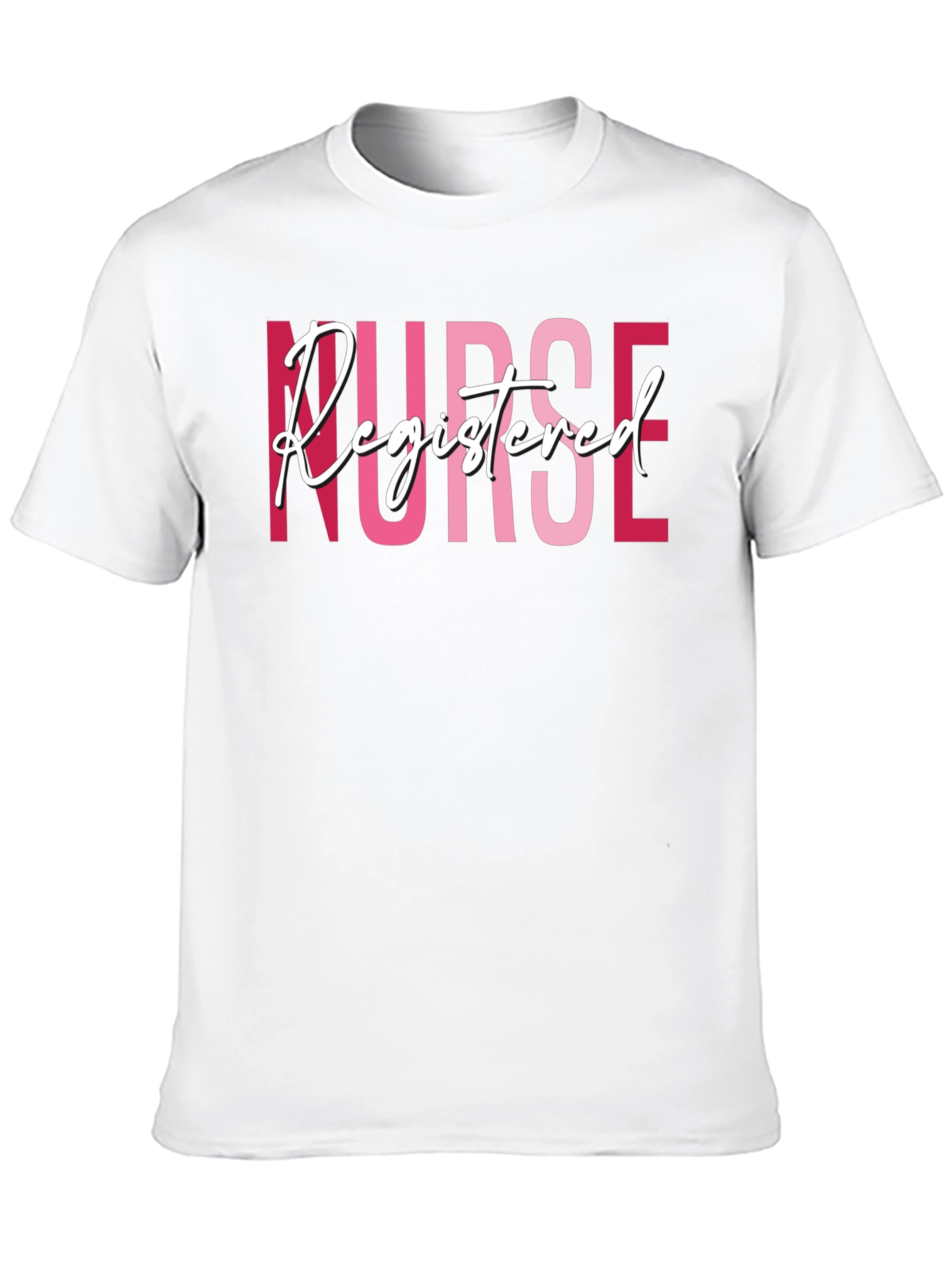 Black Registered Nurse Graphic T-Shirt view 10