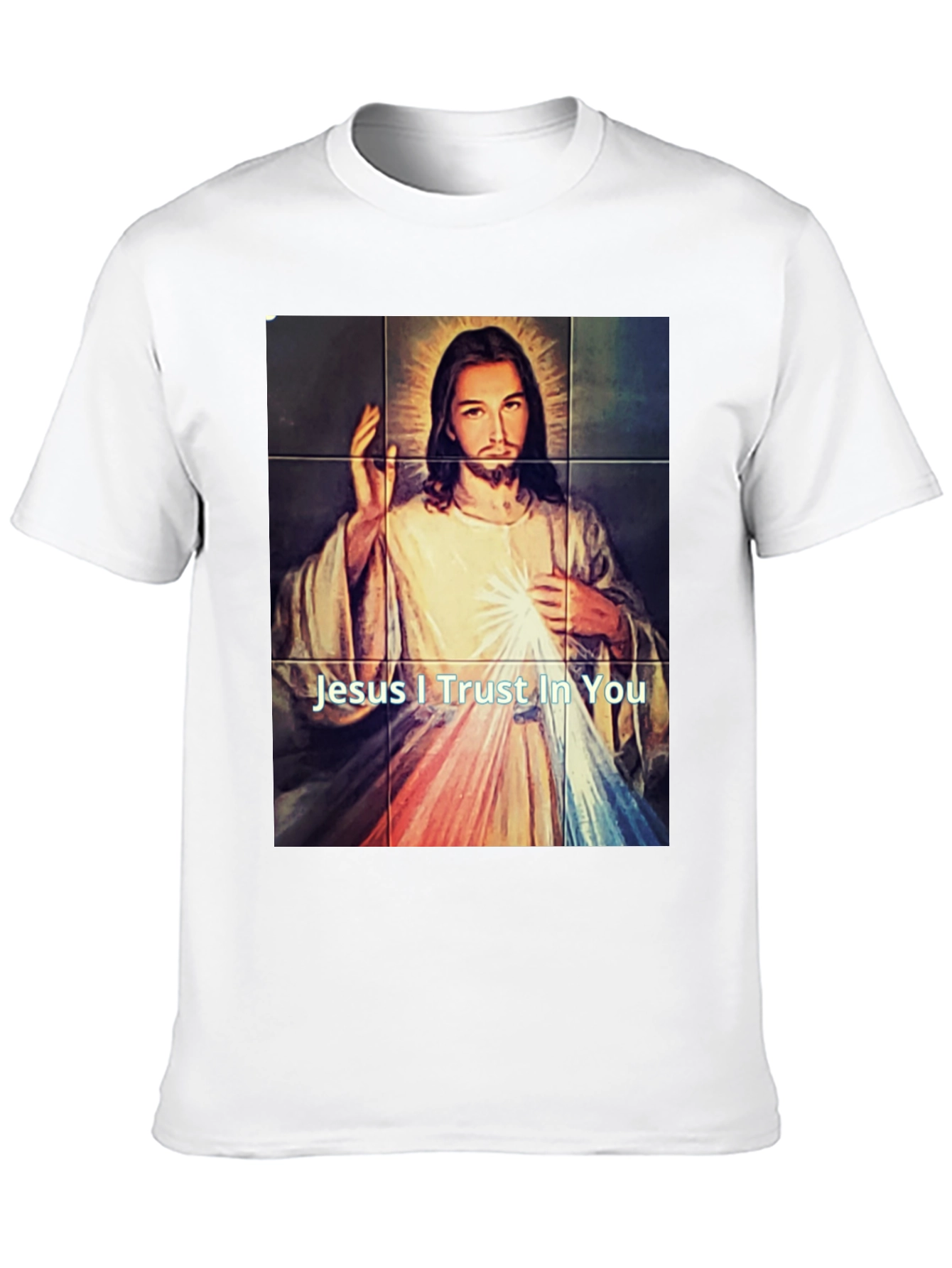 Black Jesus I Trust In You Graphic T-Shirt view 10