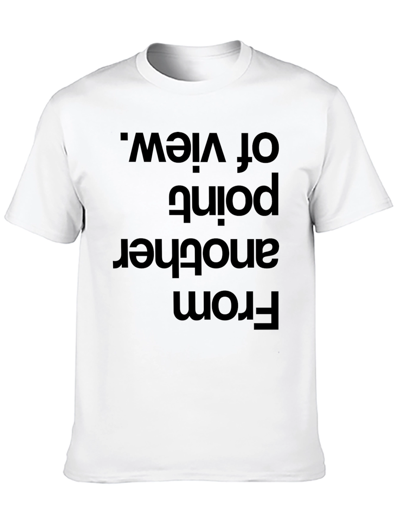 Black Perspective T-Shirt - From Another Point of View view 10