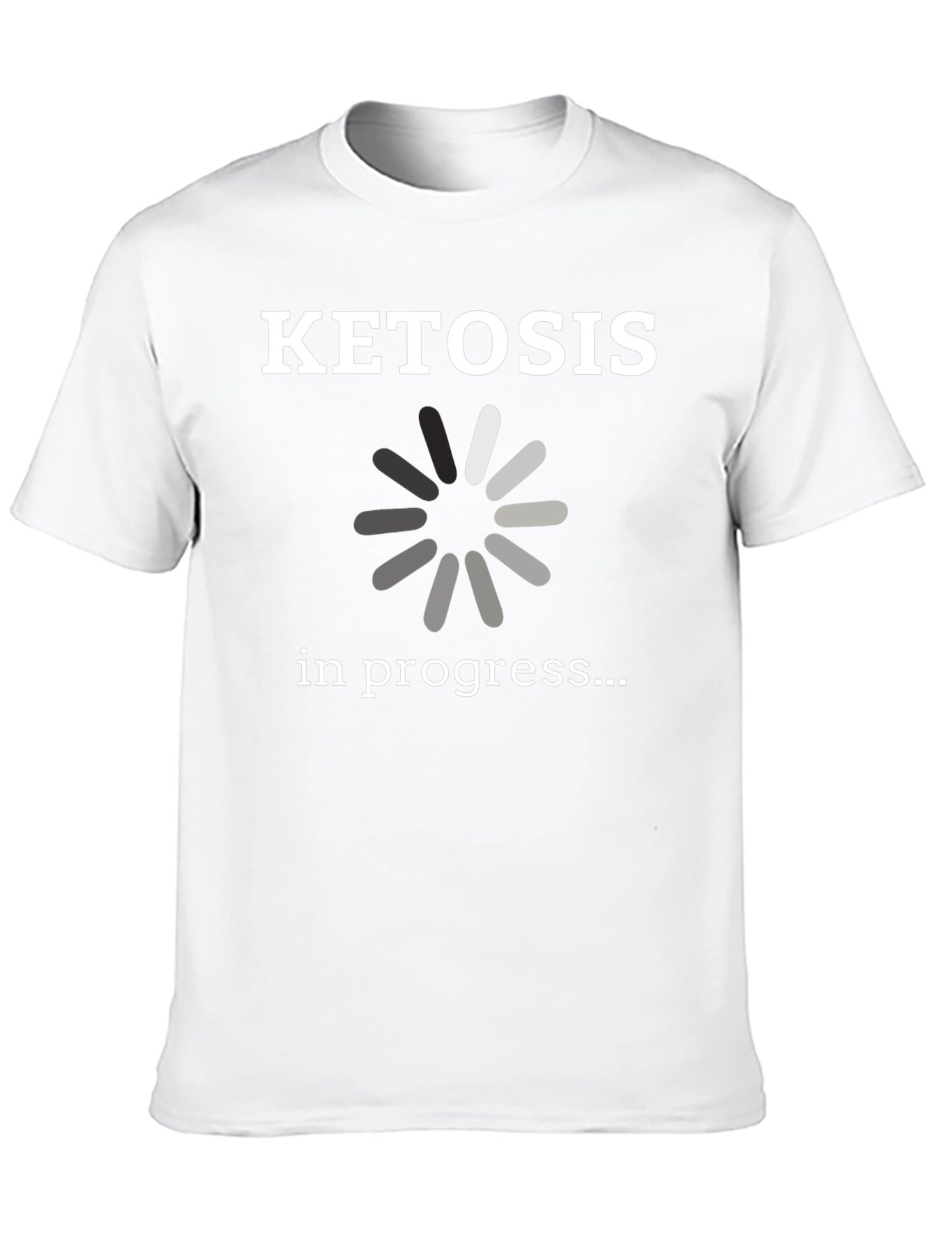 Black Ketosis in Progress Graphic T-Shirt view 10