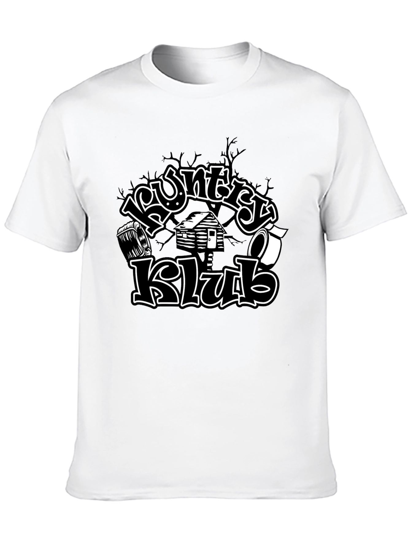 Black Country Klub Black Graphic Tee view 10