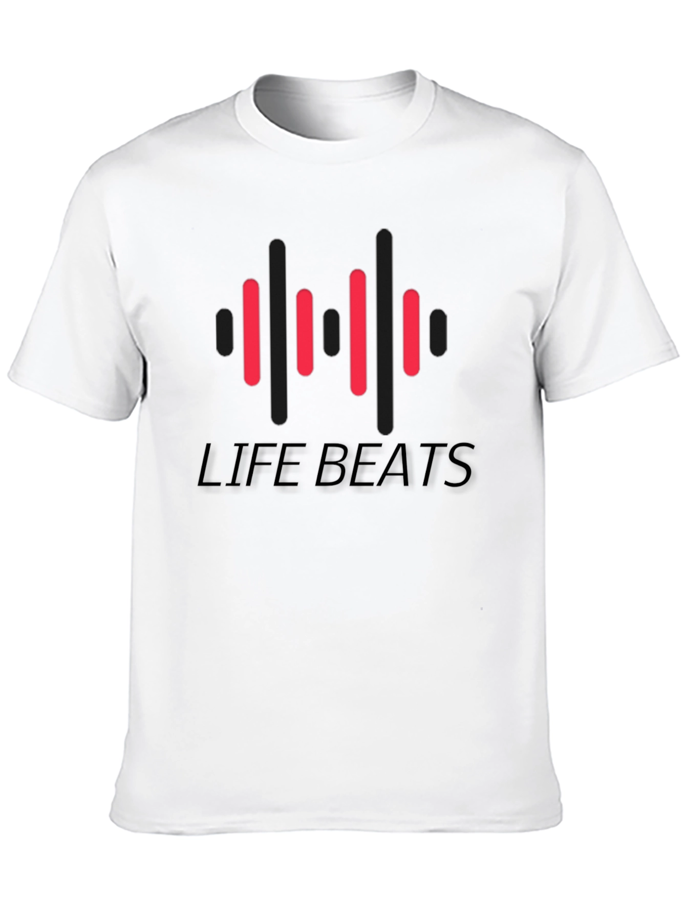 Black Life Beats Graphic Tee view 10
