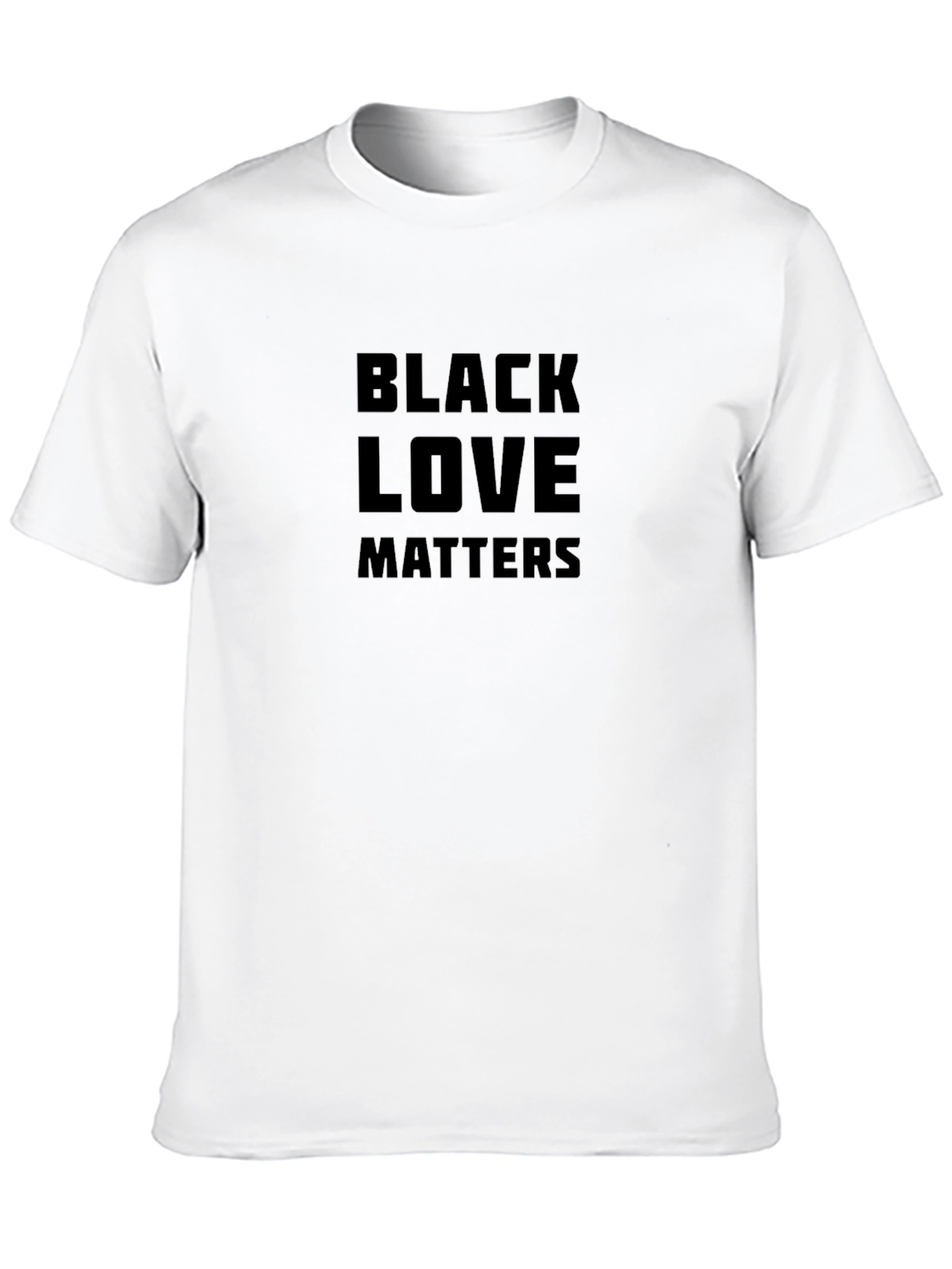 Black Black Love Matters Graphic Tee - Stylish Comfort view 10