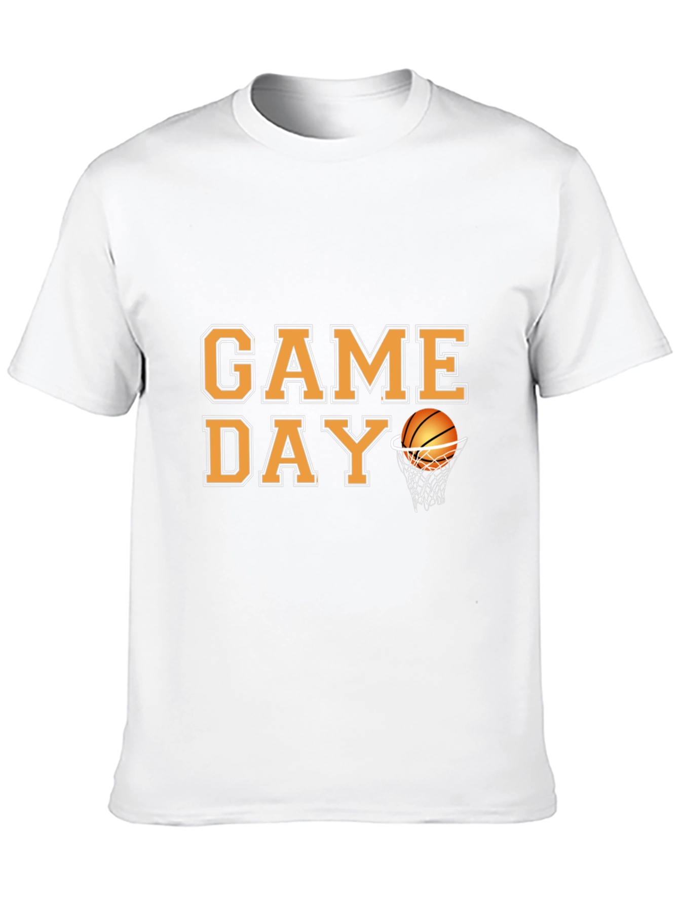 Black Game Day Basketball Graphic T-Shirt view 10