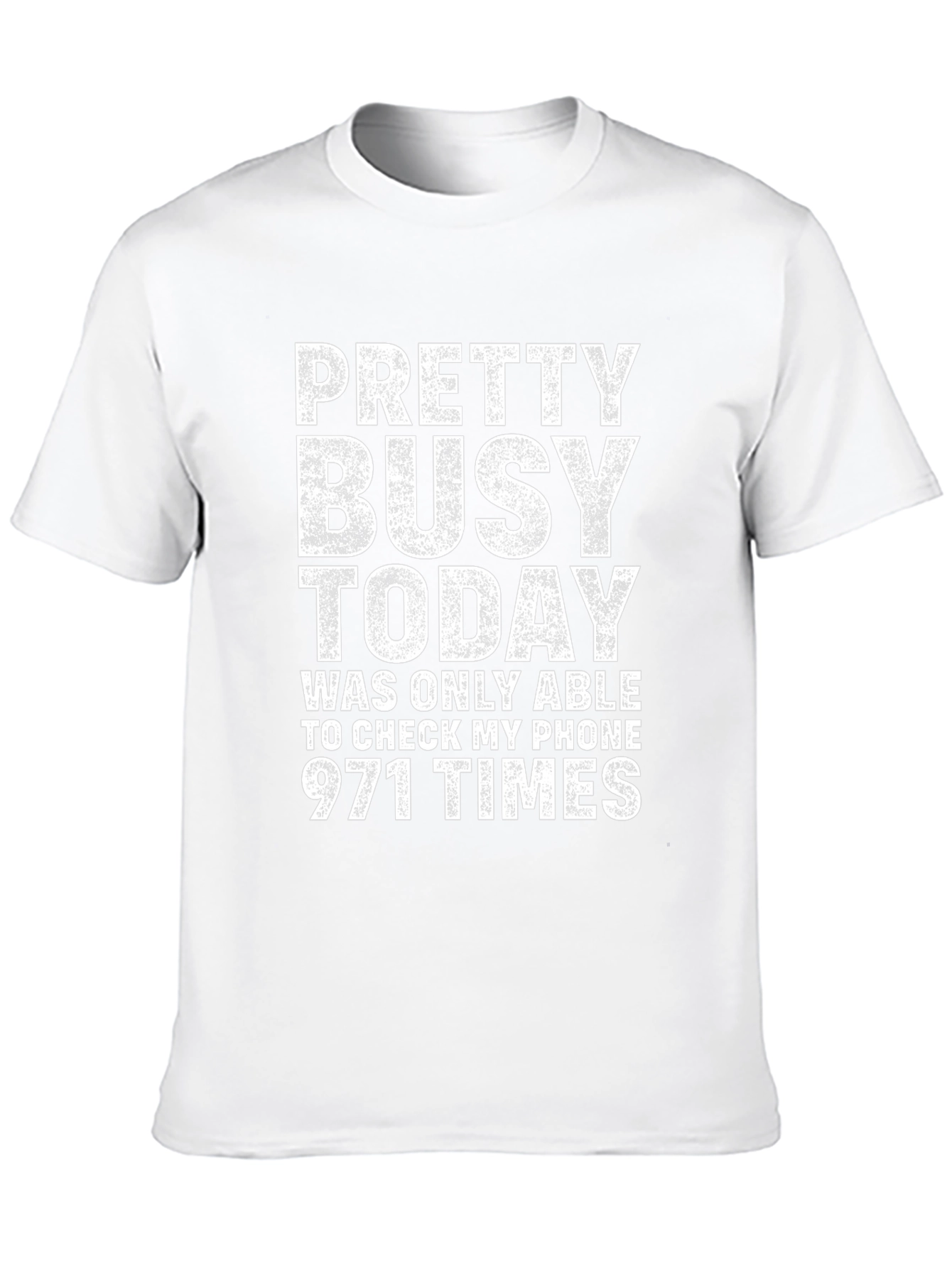 Black Pretty Busy Today Graphic T-Shirt view 10