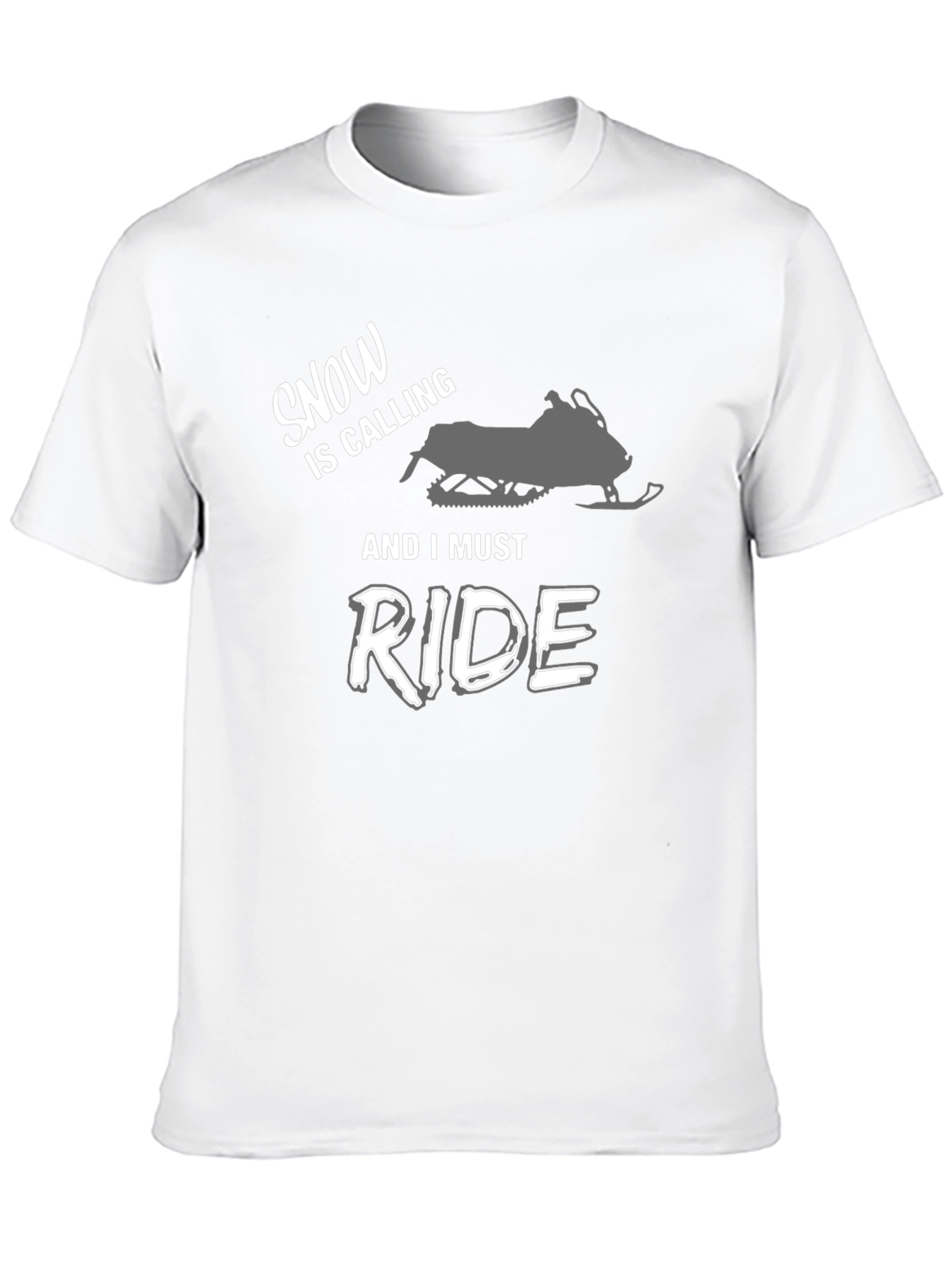 Black Snow is Calling T-Shirt view 10