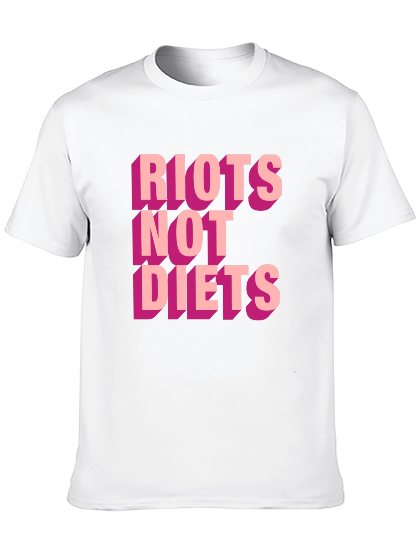 Black Riots Not Diets Graphic Tee view 10