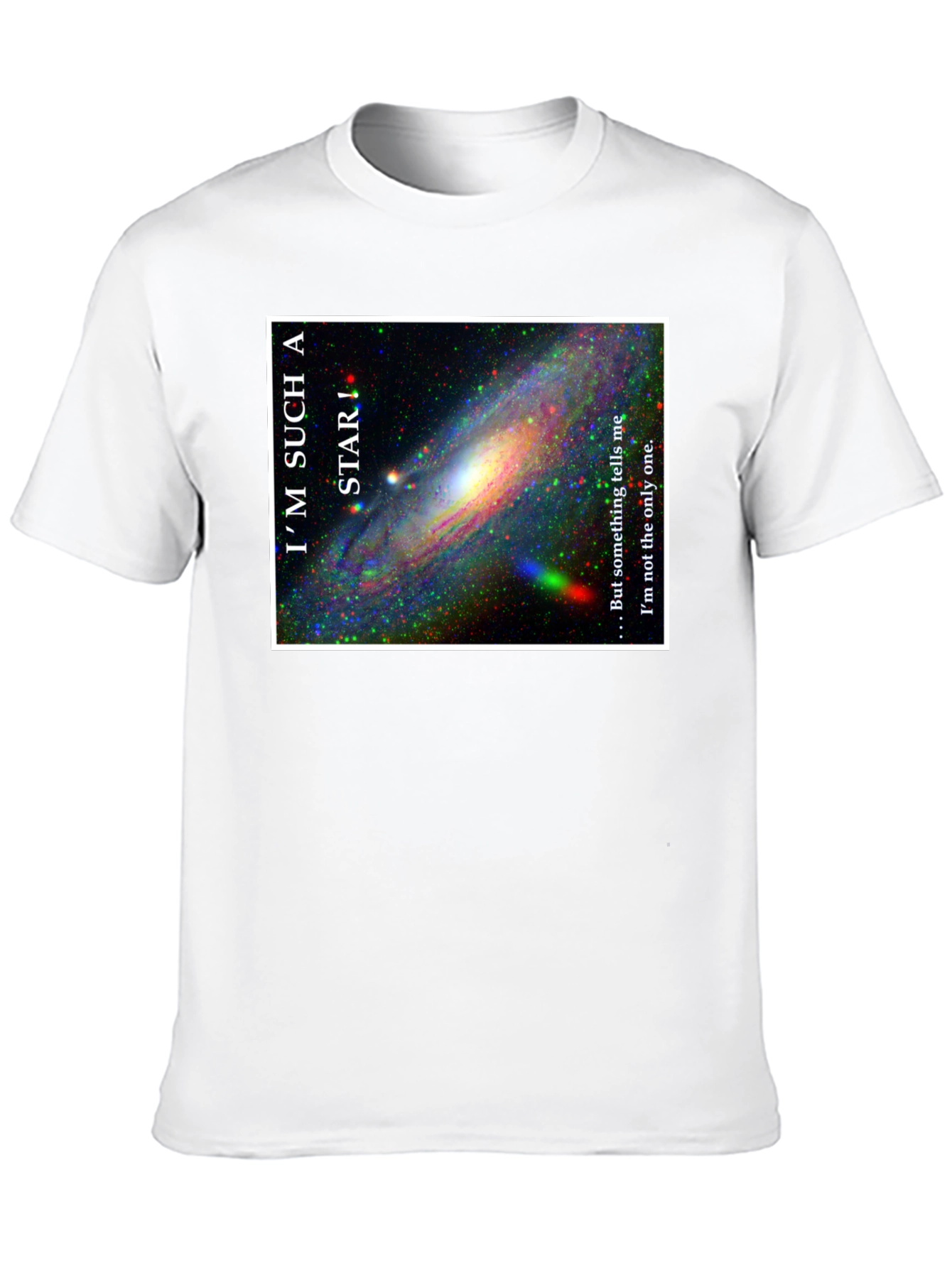 Black I'm Such a Star Galaxy Graphic T-Shirt view 10