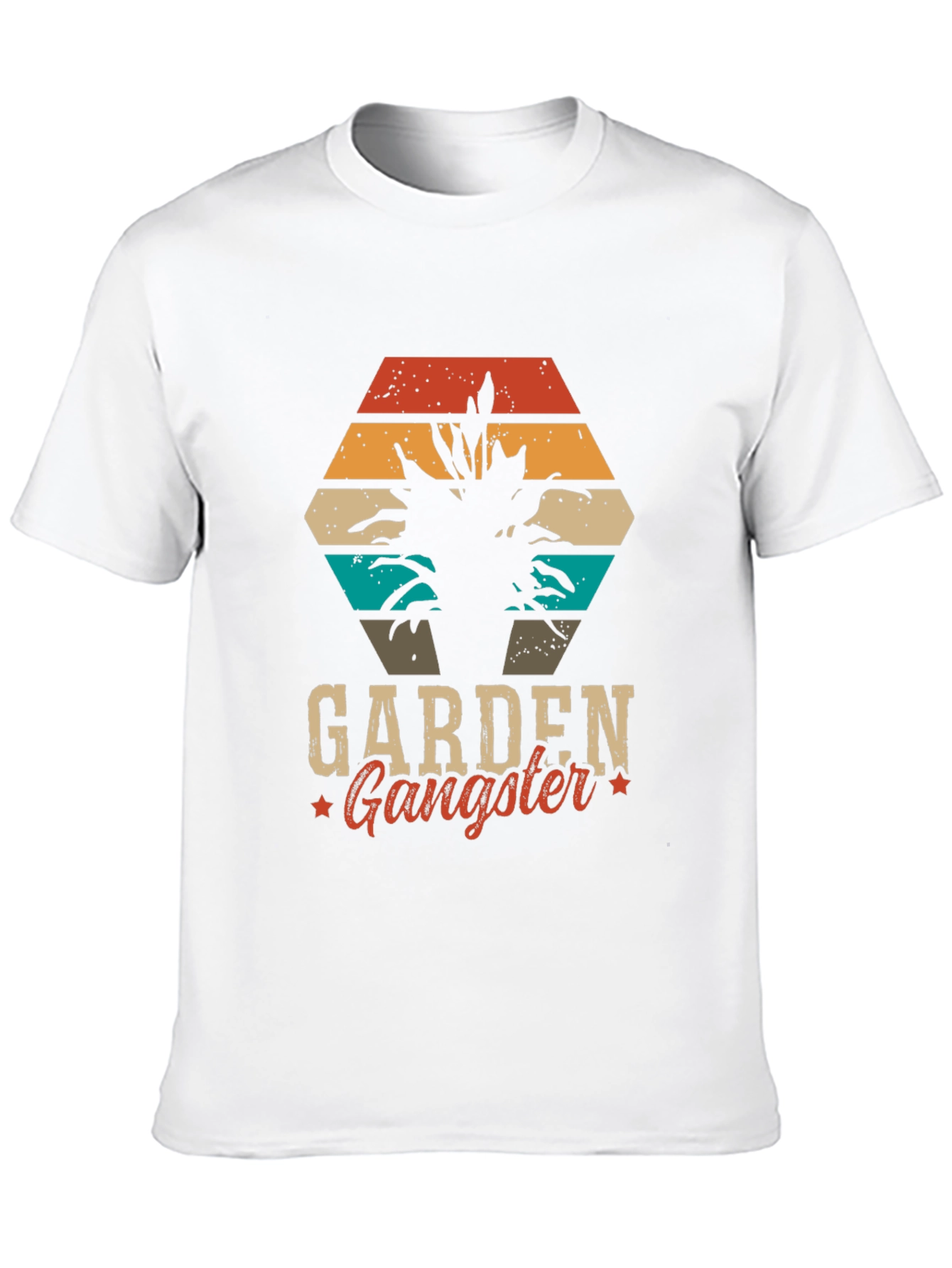 Black Garden Gangster Graphic Tee - Black T-Shirt view 10