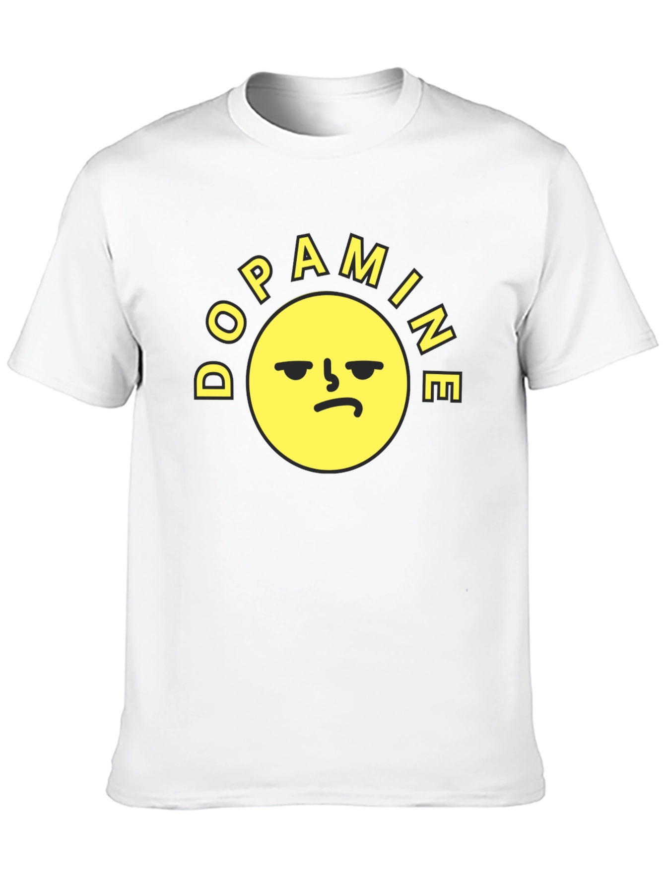 Black Dopamine Graphic T-Shirt - Express Your Mood! view 10