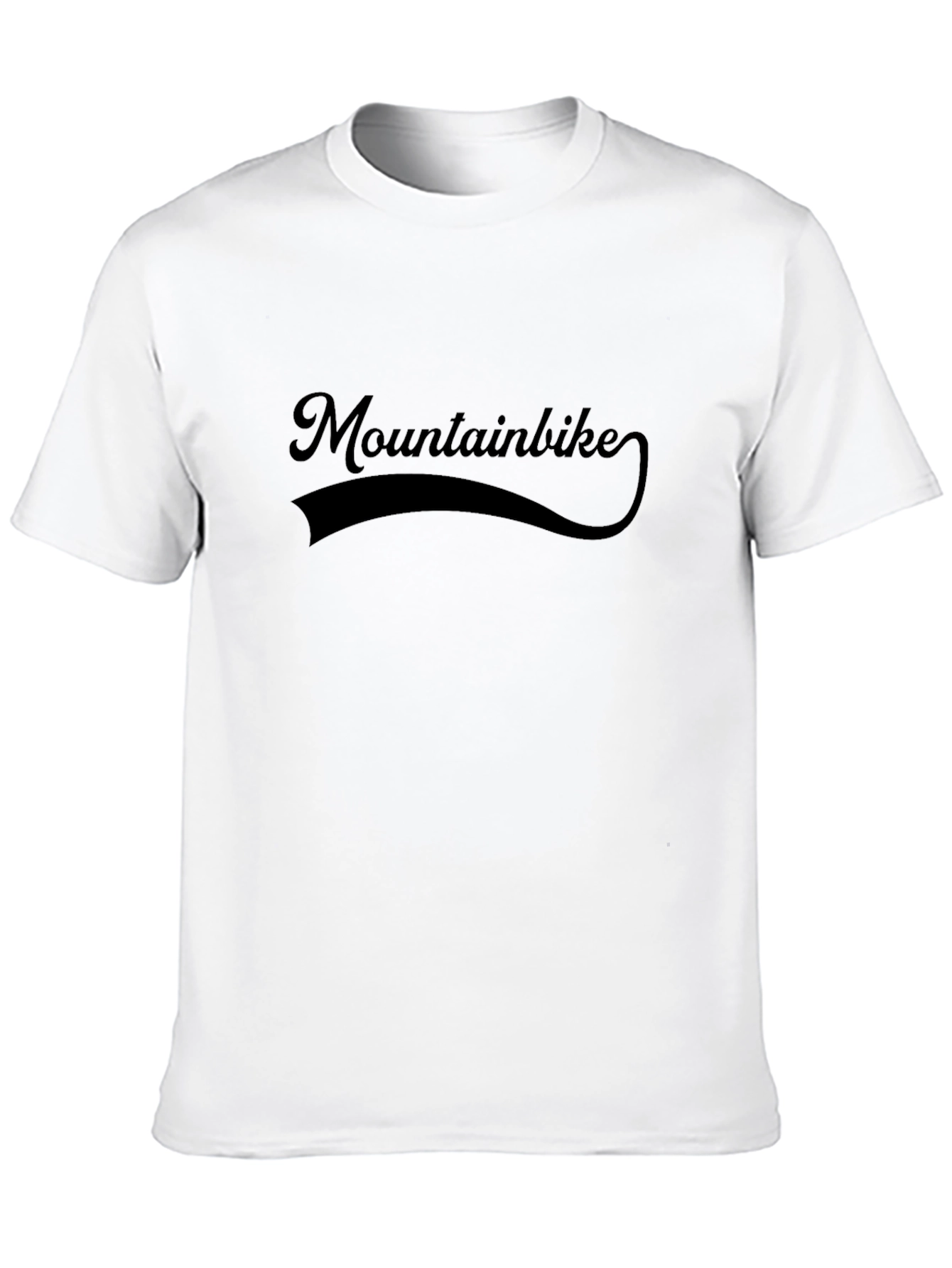 Black Mountainbike Graphic Tee - Black T-Shirt view 10