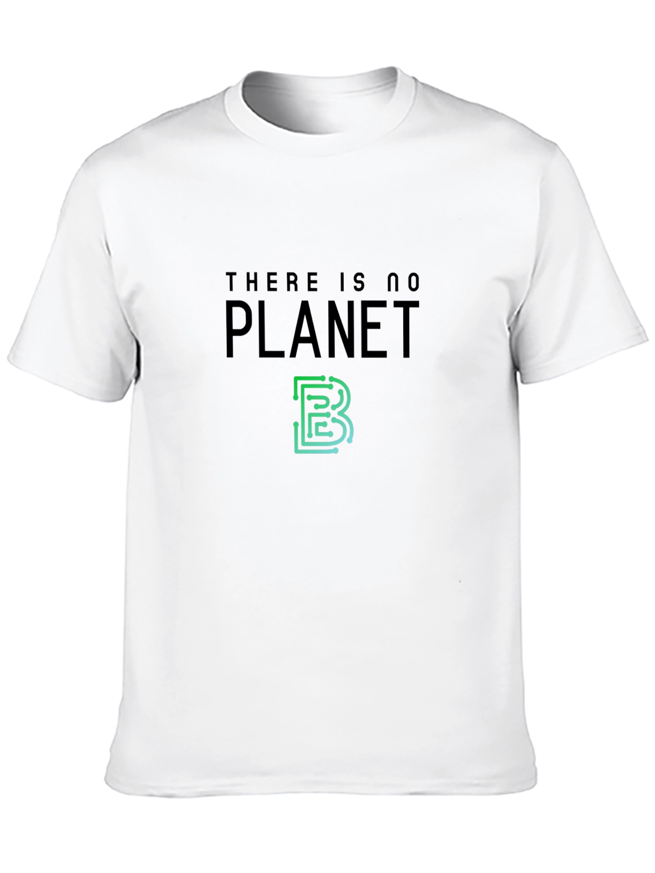 Black There is No Planet B Eco T-Shirt view 10