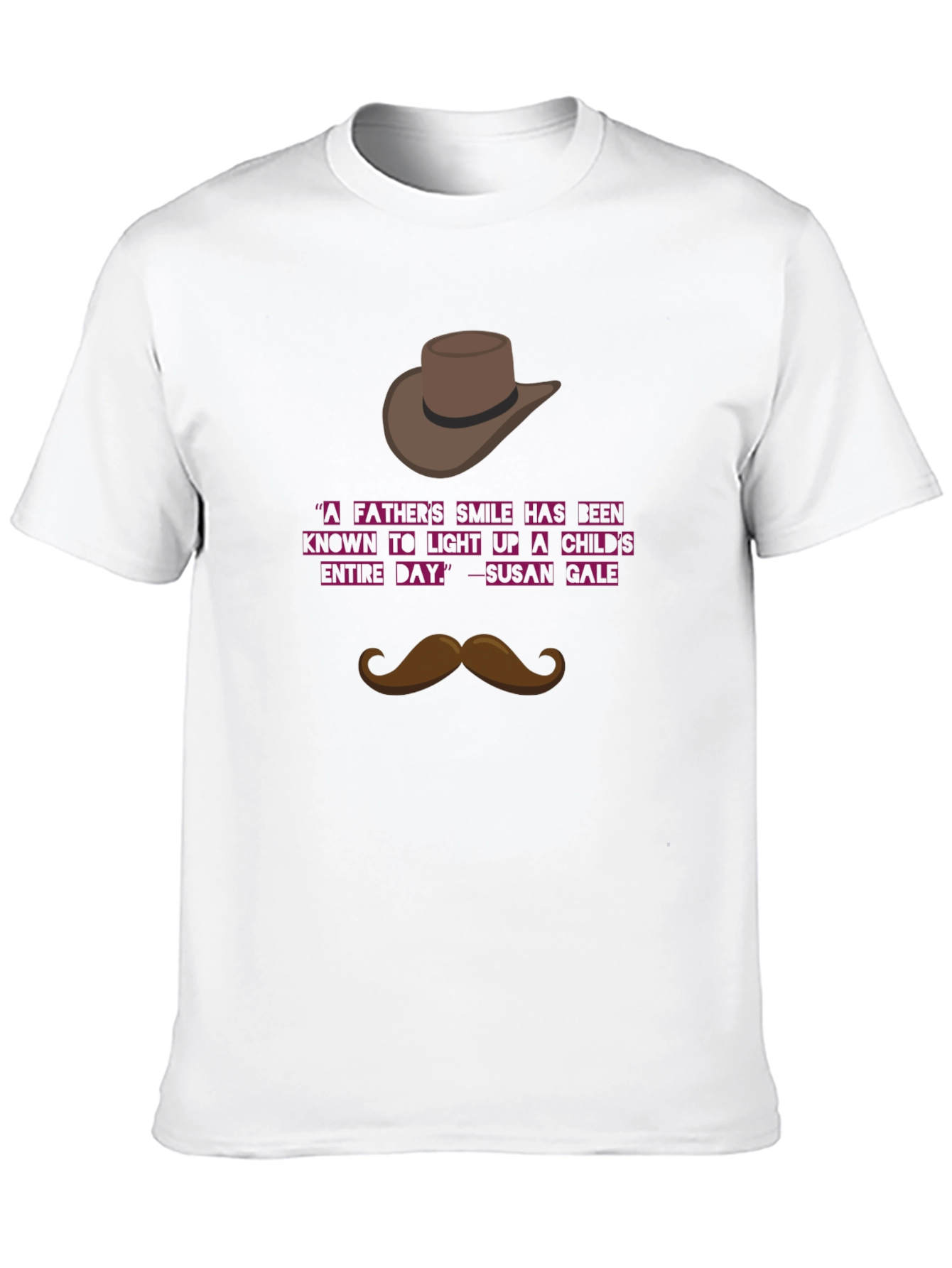 Black Dad's Smile T-Shirt - Father's Day Gift view 10