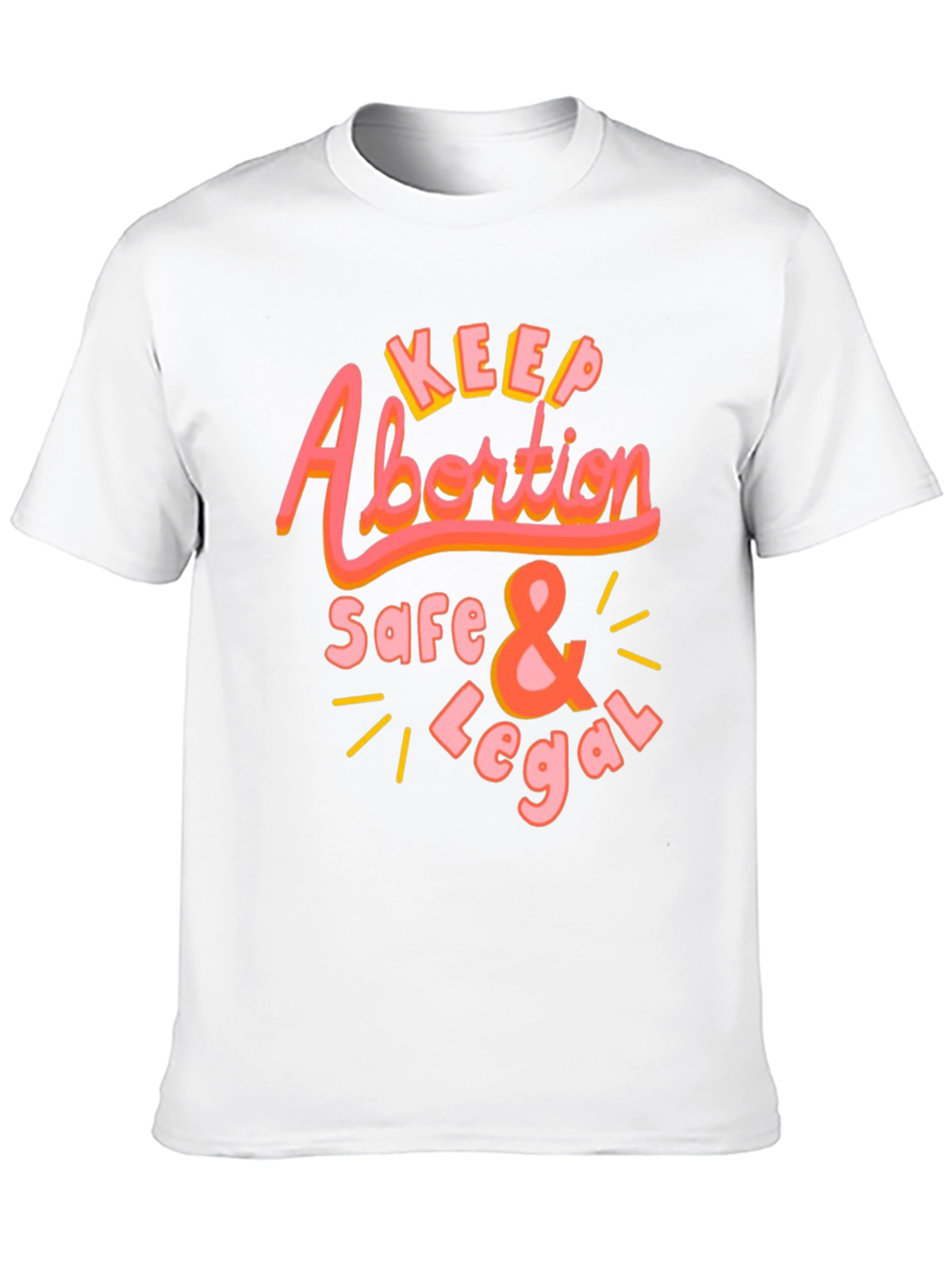 Keep Abortion Safe & Legal Graphic Tee - 10