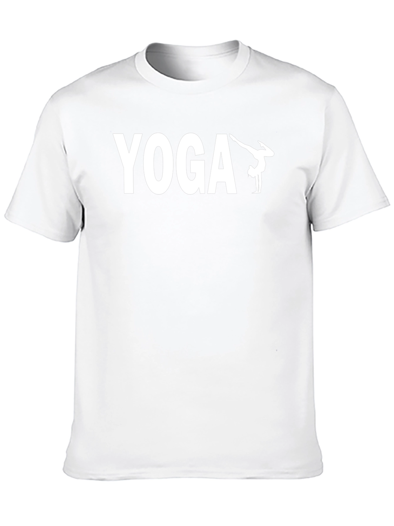 Black Yoga Pose Graphic T-Shirt view 10