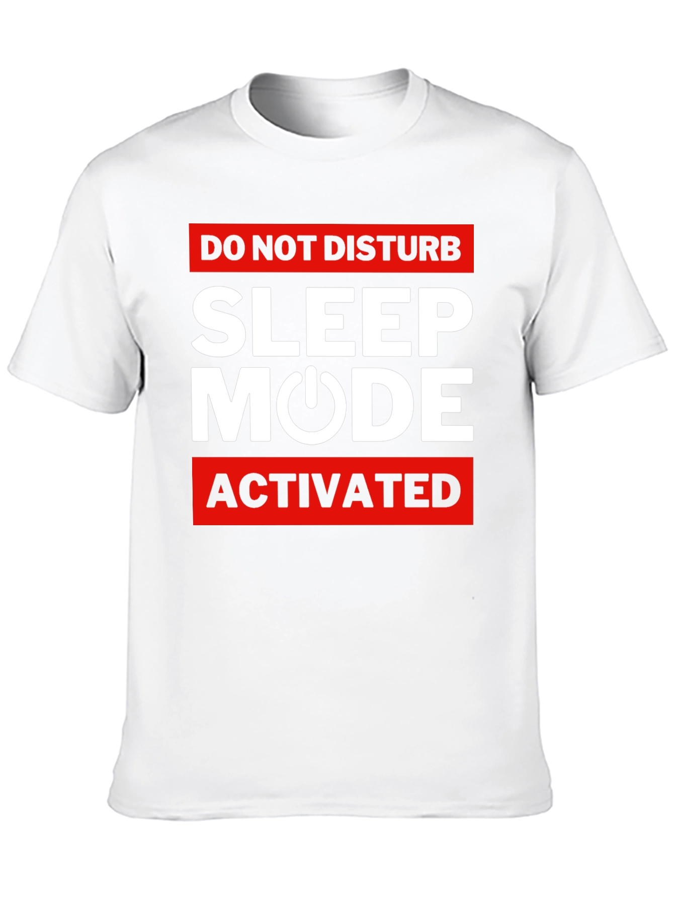 Black Sleep Mode Activated T-Shirt view 10