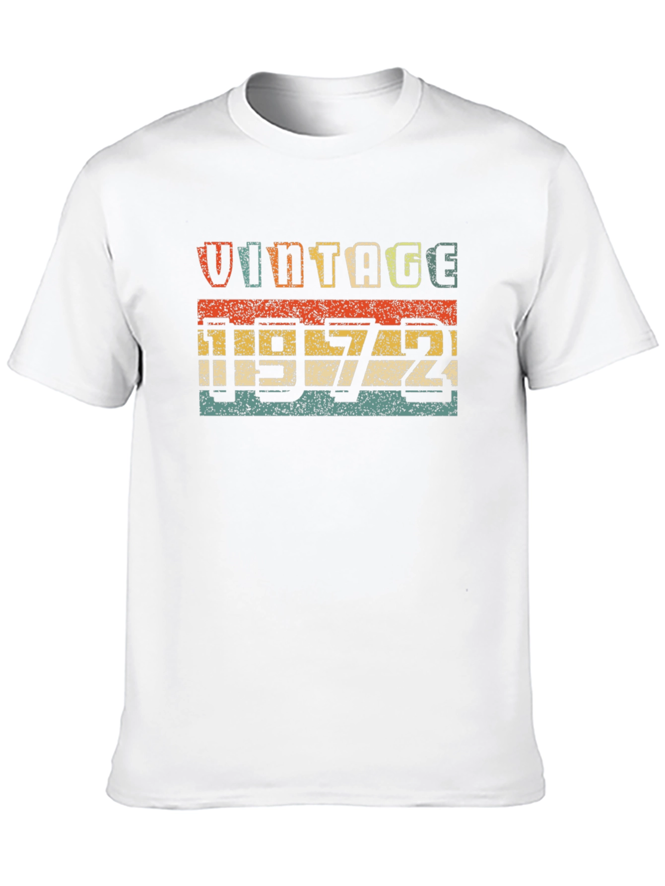 Black Vintage 1972 T-Shirt - Retro Birthday Gift view 10