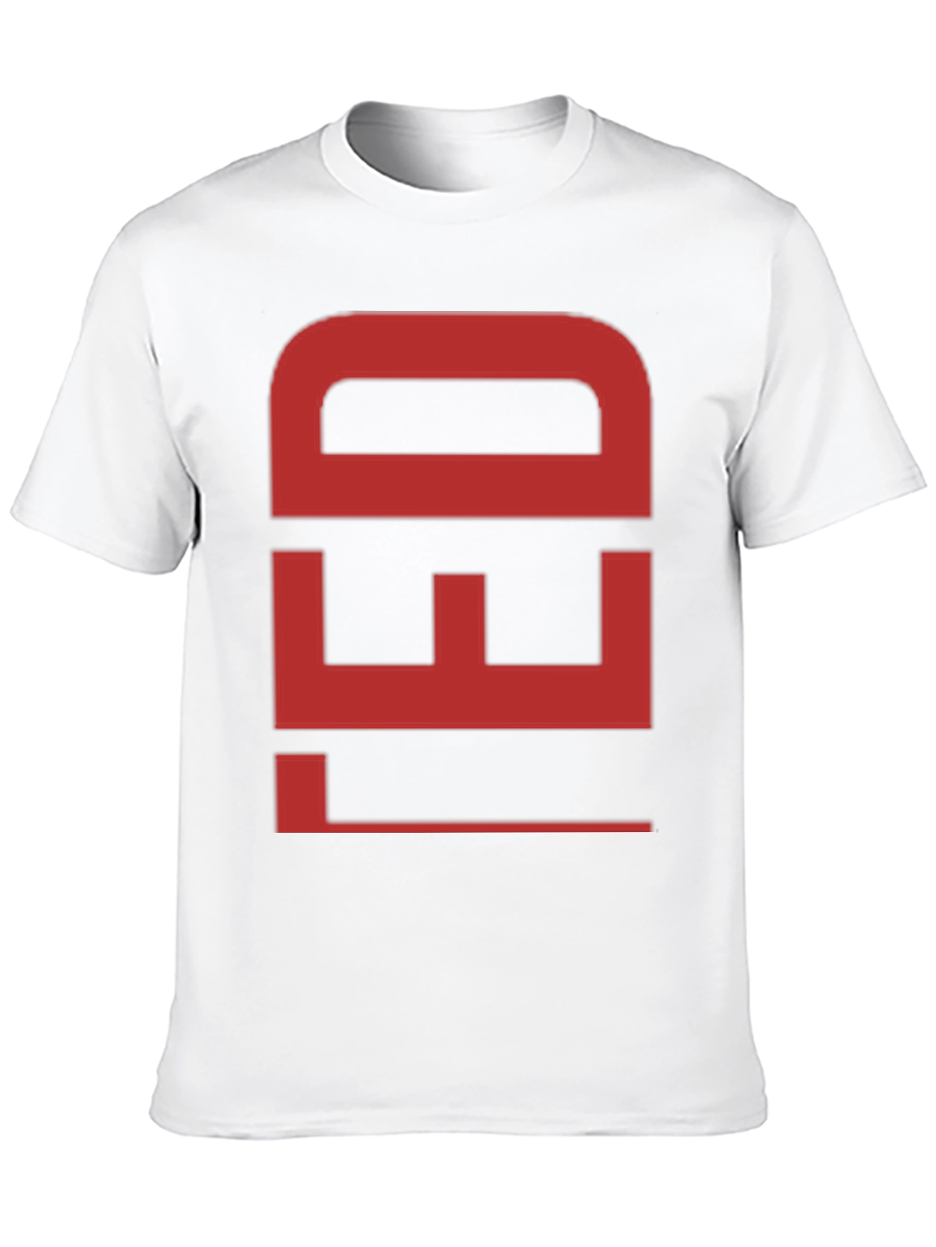 Black Bold Red Graphic Print Black Cotton T-Shirt view 10