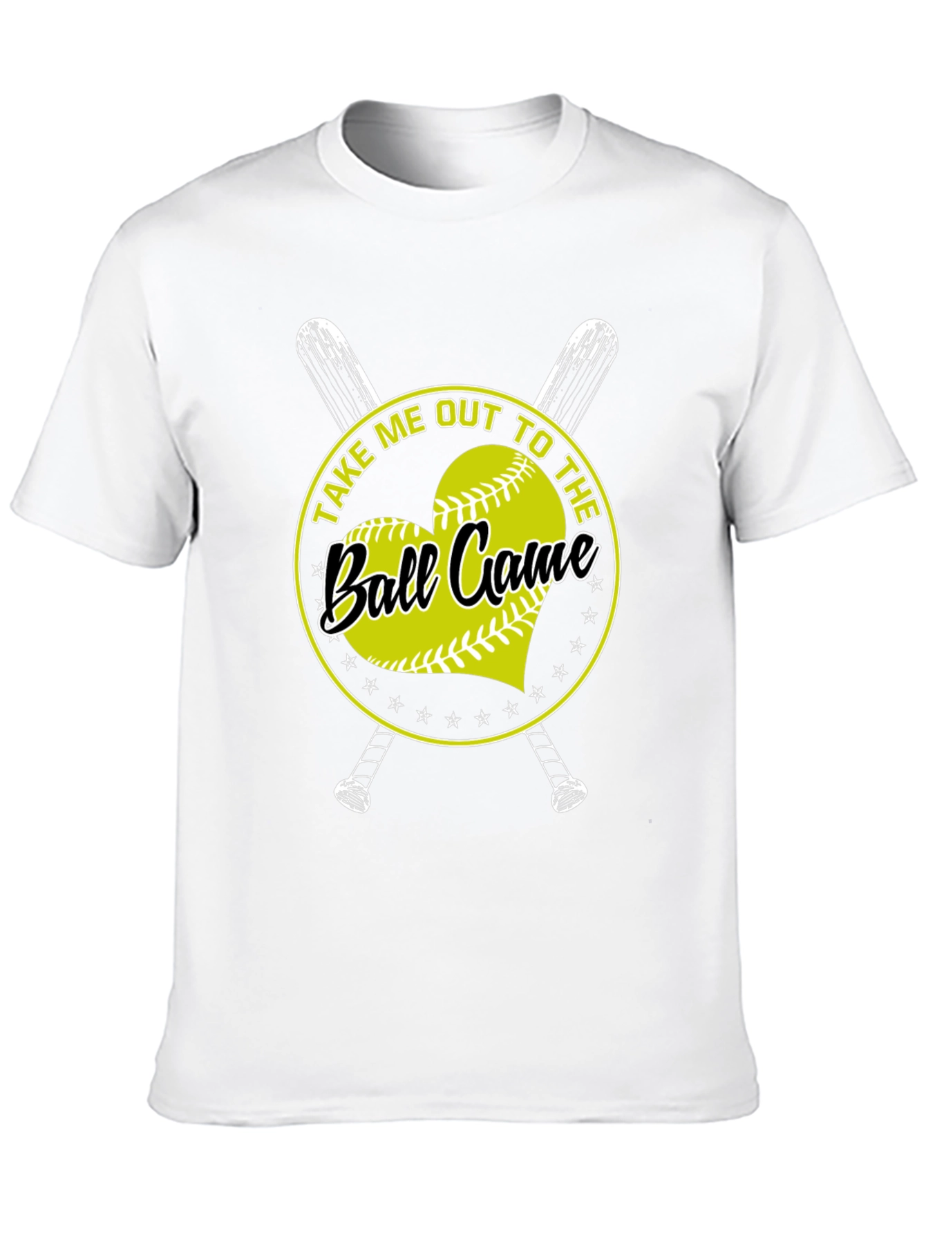 Black Take Me Out To The Ball Game Black T-Shirt view 10
